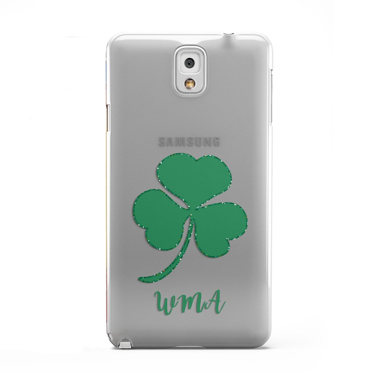 Initialled Shamrock Custom Samsung Galaxy Note 3 Case