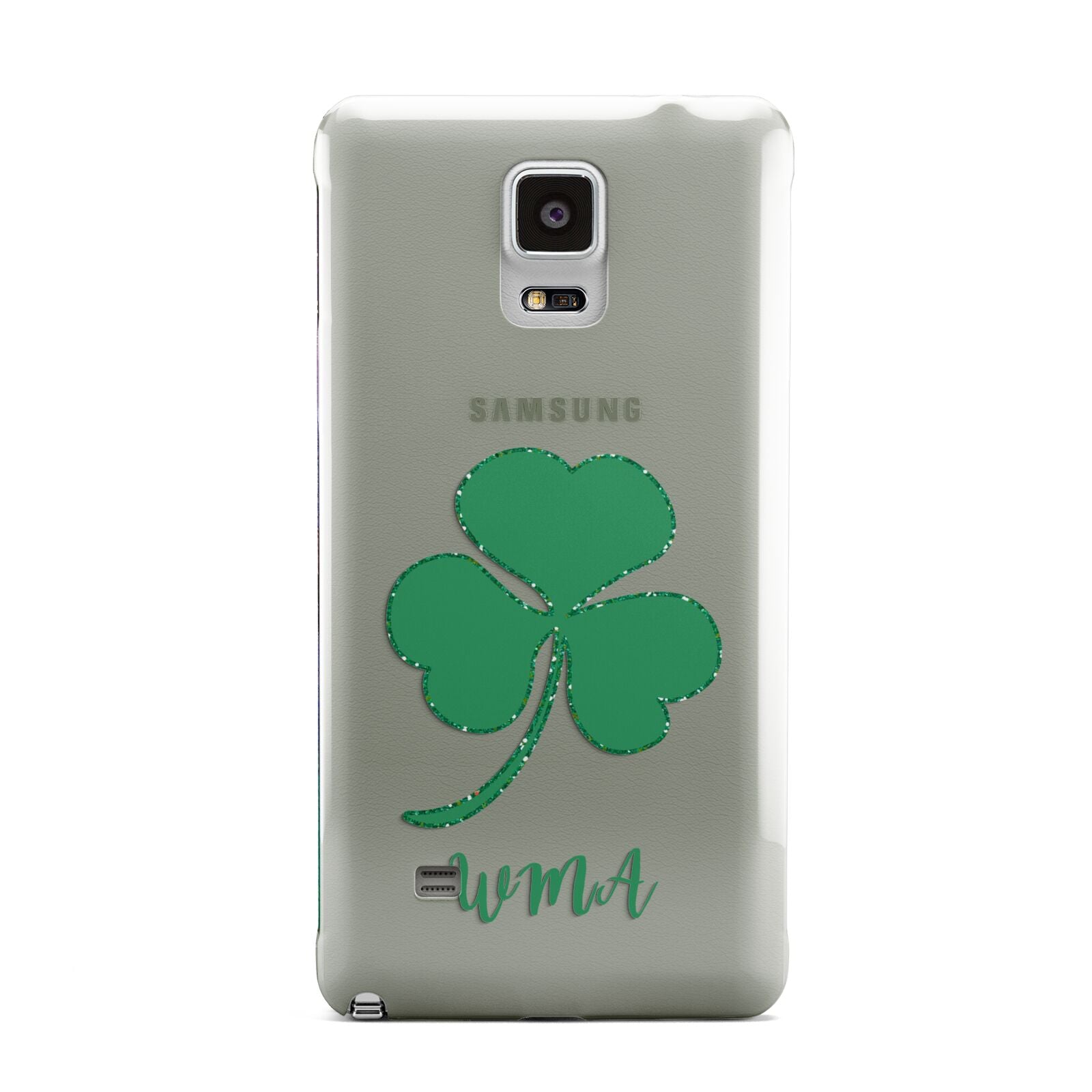 Initialled Shamrock Custom Samsung Galaxy Note 4 Case