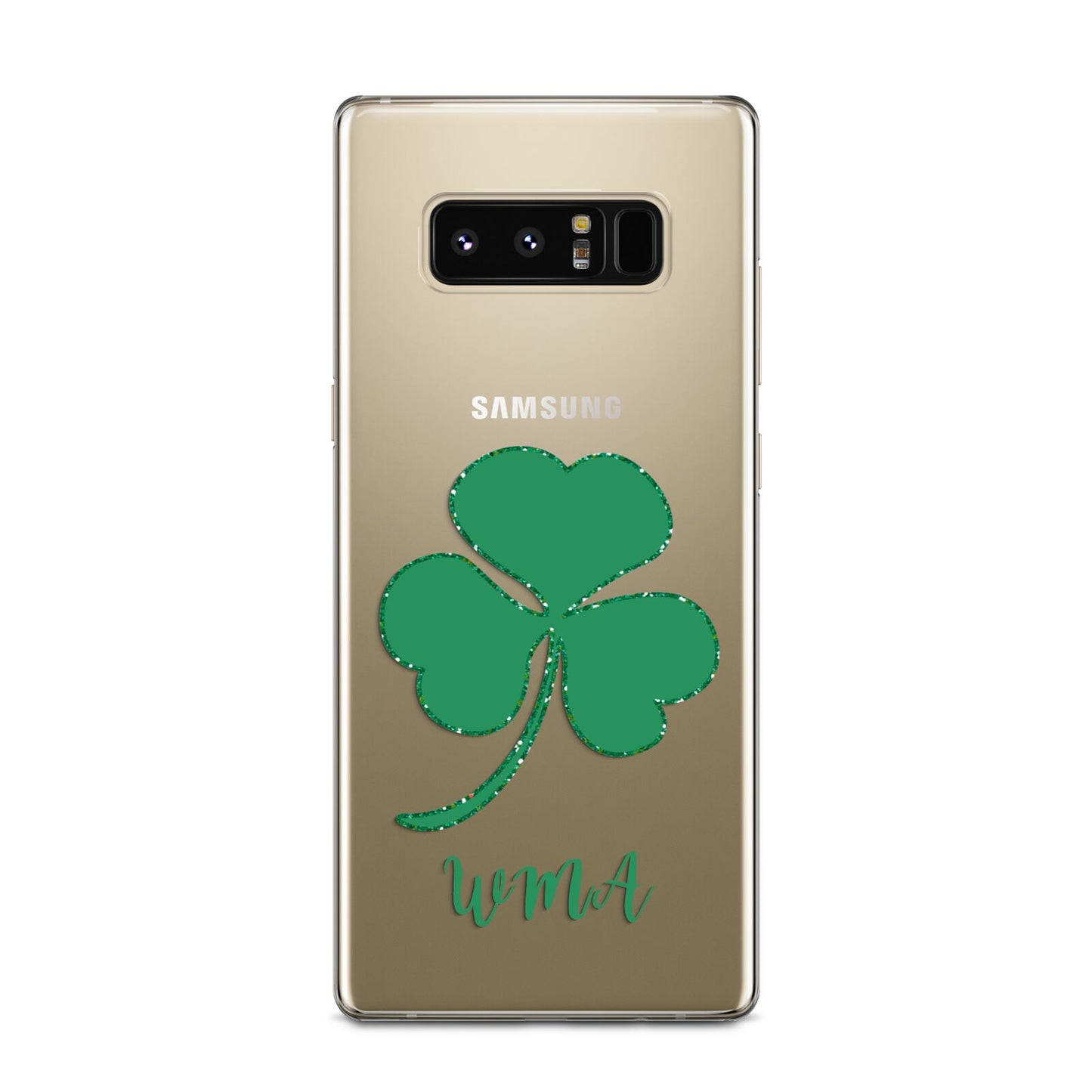 Initialled Shamrock Custom Samsung Galaxy Note 8 Case