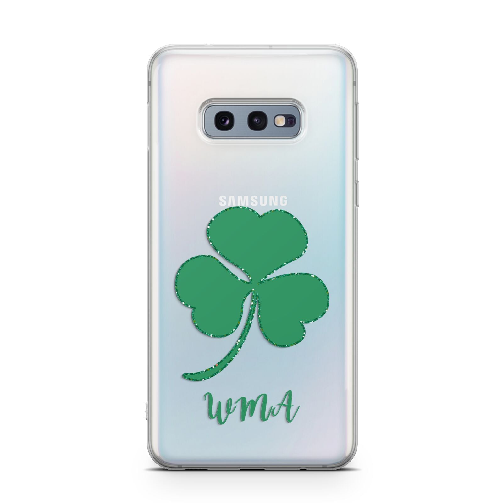 Initialled Shamrock Custom Samsung Galaxy S10E Case