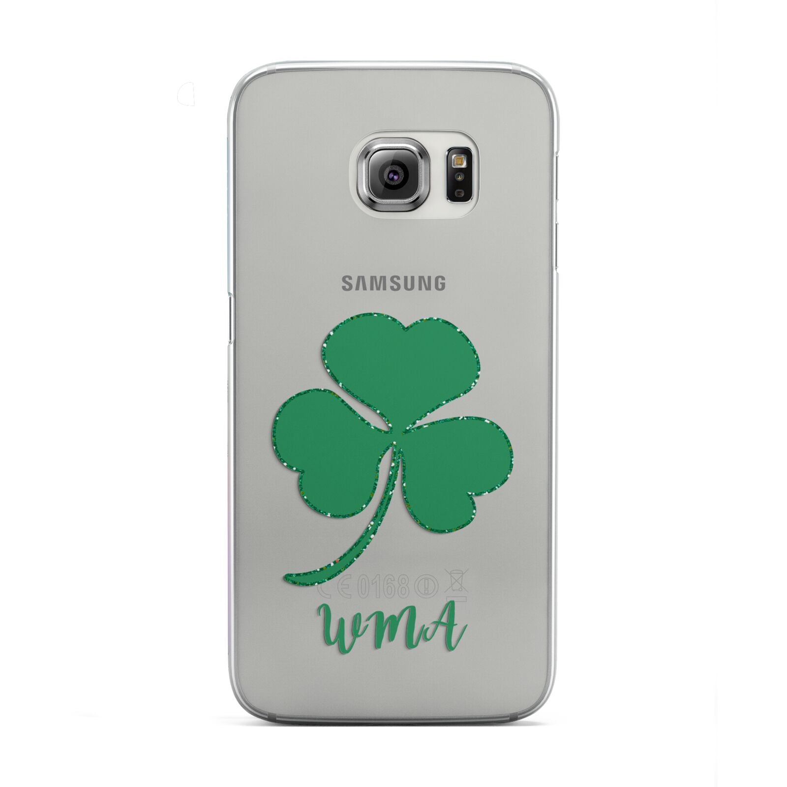 Initialled Shamrock Custom Samsung Galaxy S6 Edge Case