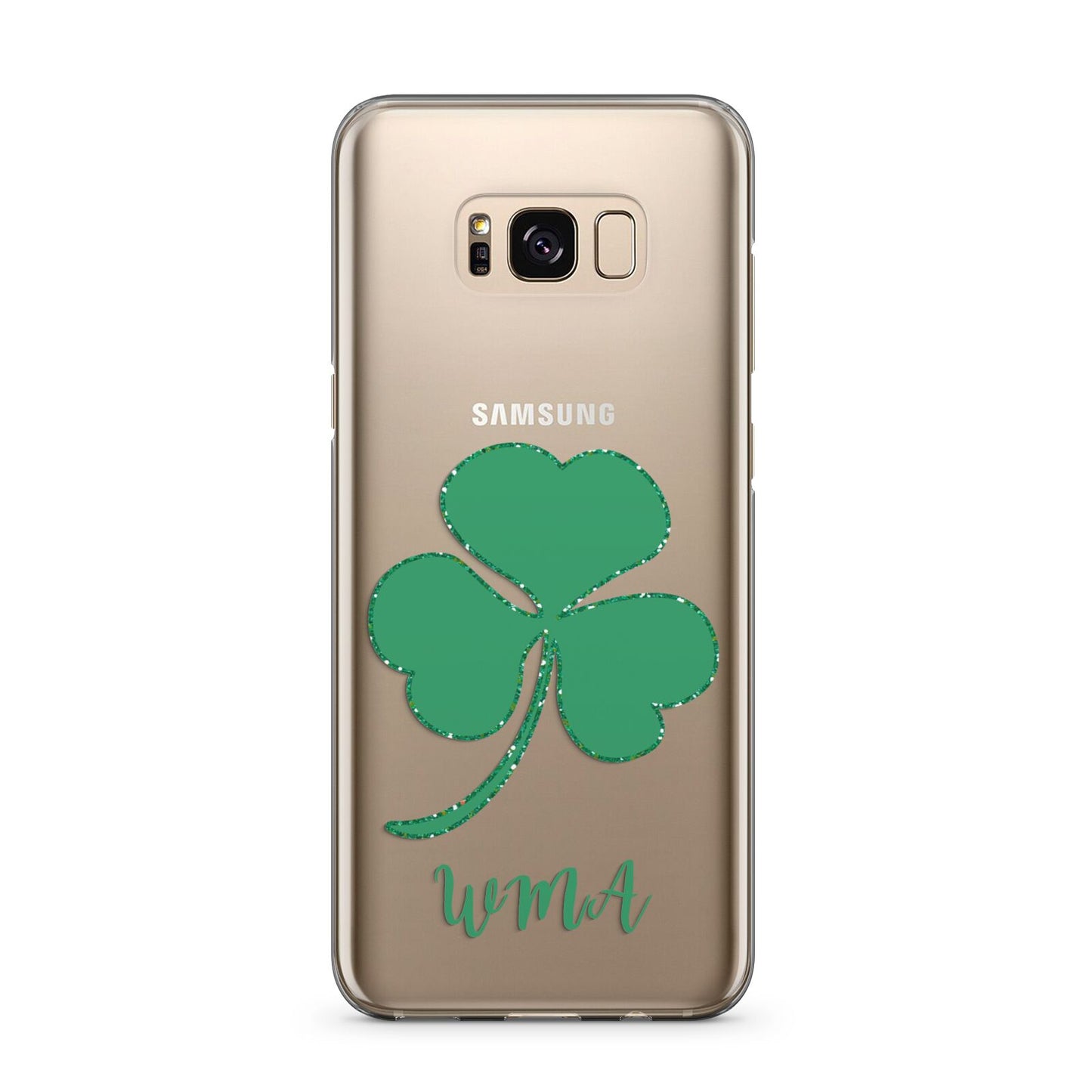 Initialled Shamrock Custom Samsung Galaxy S8 Plus Case