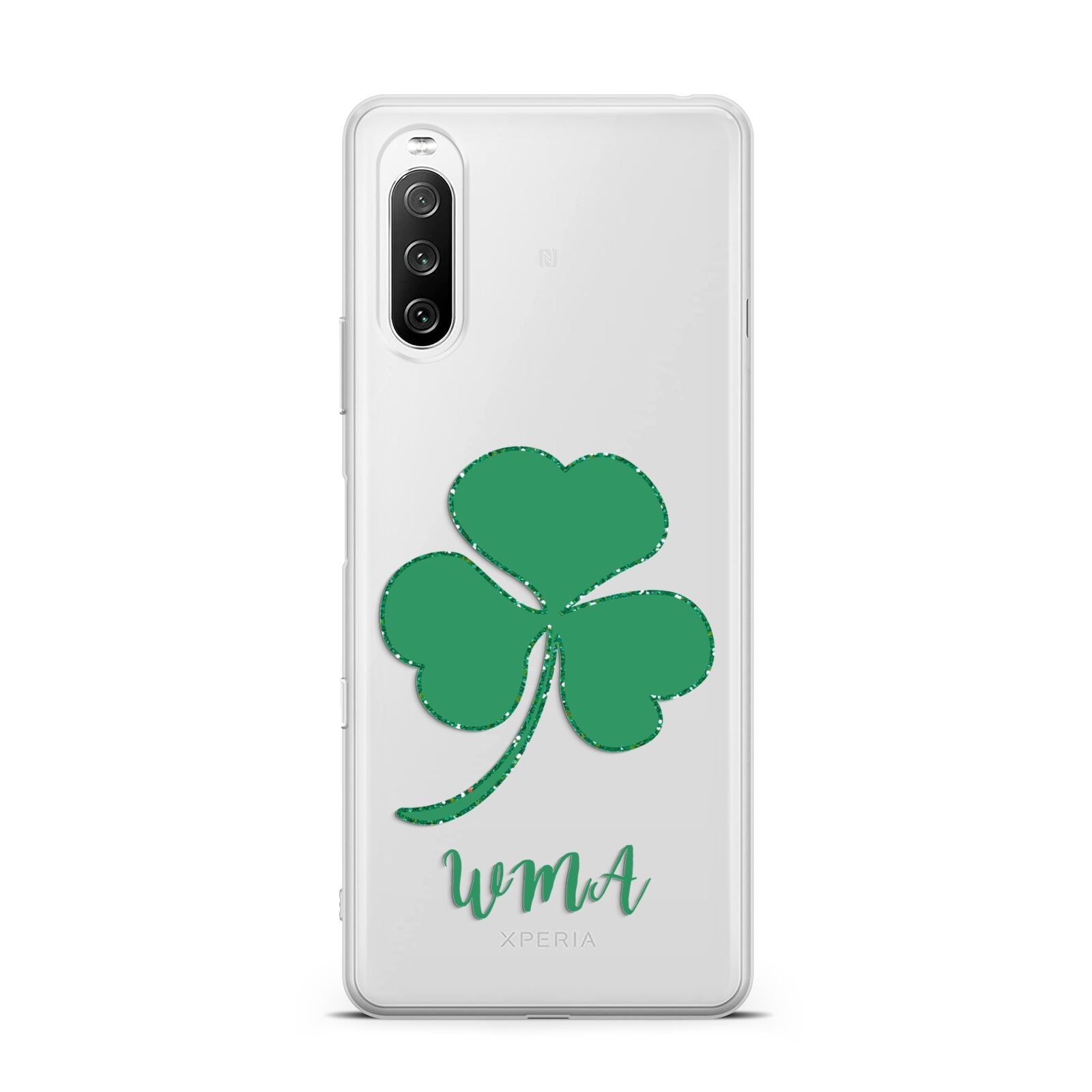 Initialled Shamrock Custom Sony Xperia 10 III Case