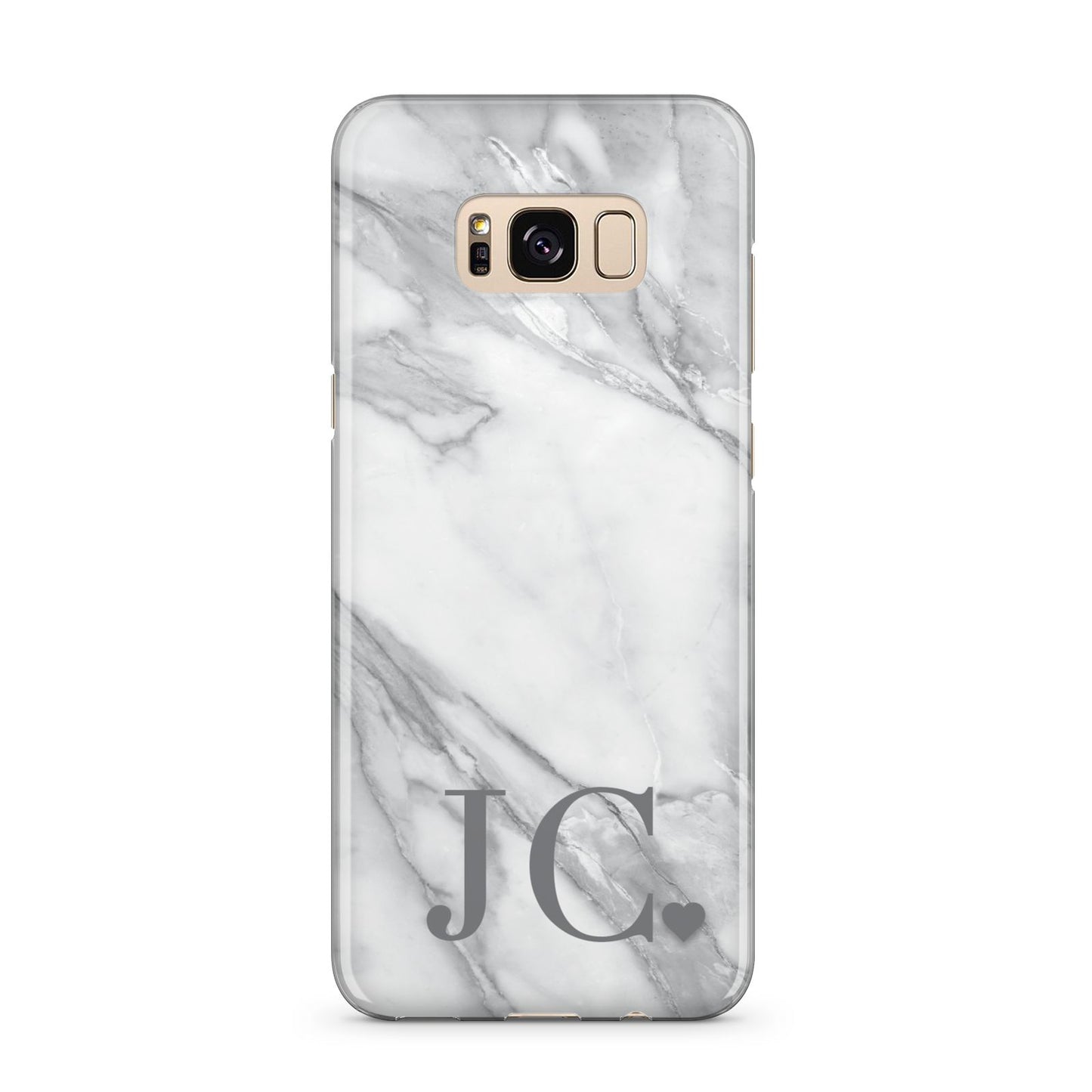 Initials Love Heart Samsung Galaxy S8 Plus Case