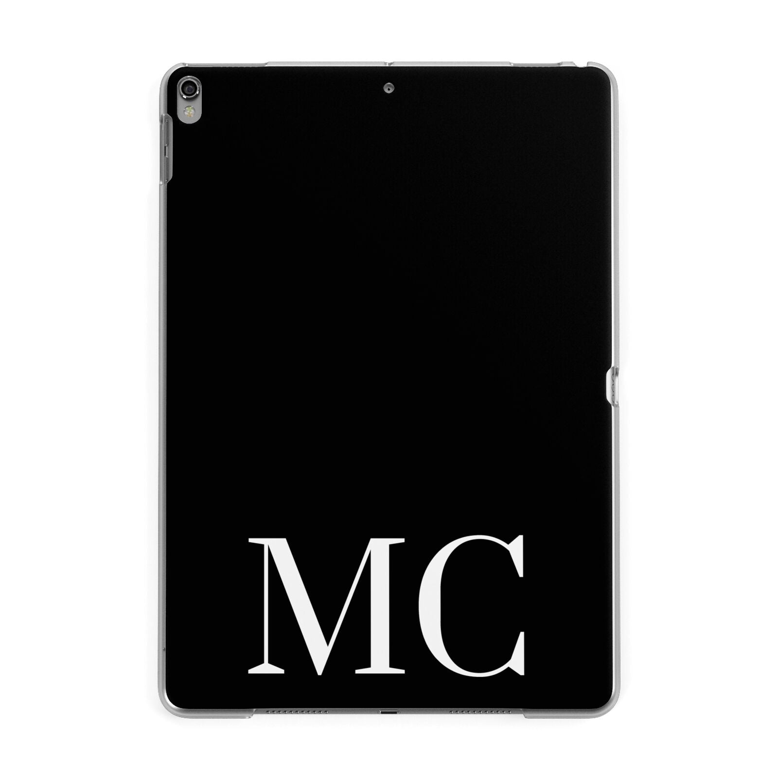 Initials Personalised 1 Apple iPad Grey Case