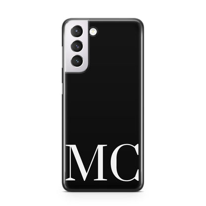 Initials Personalised 1 Samsung S21 Case