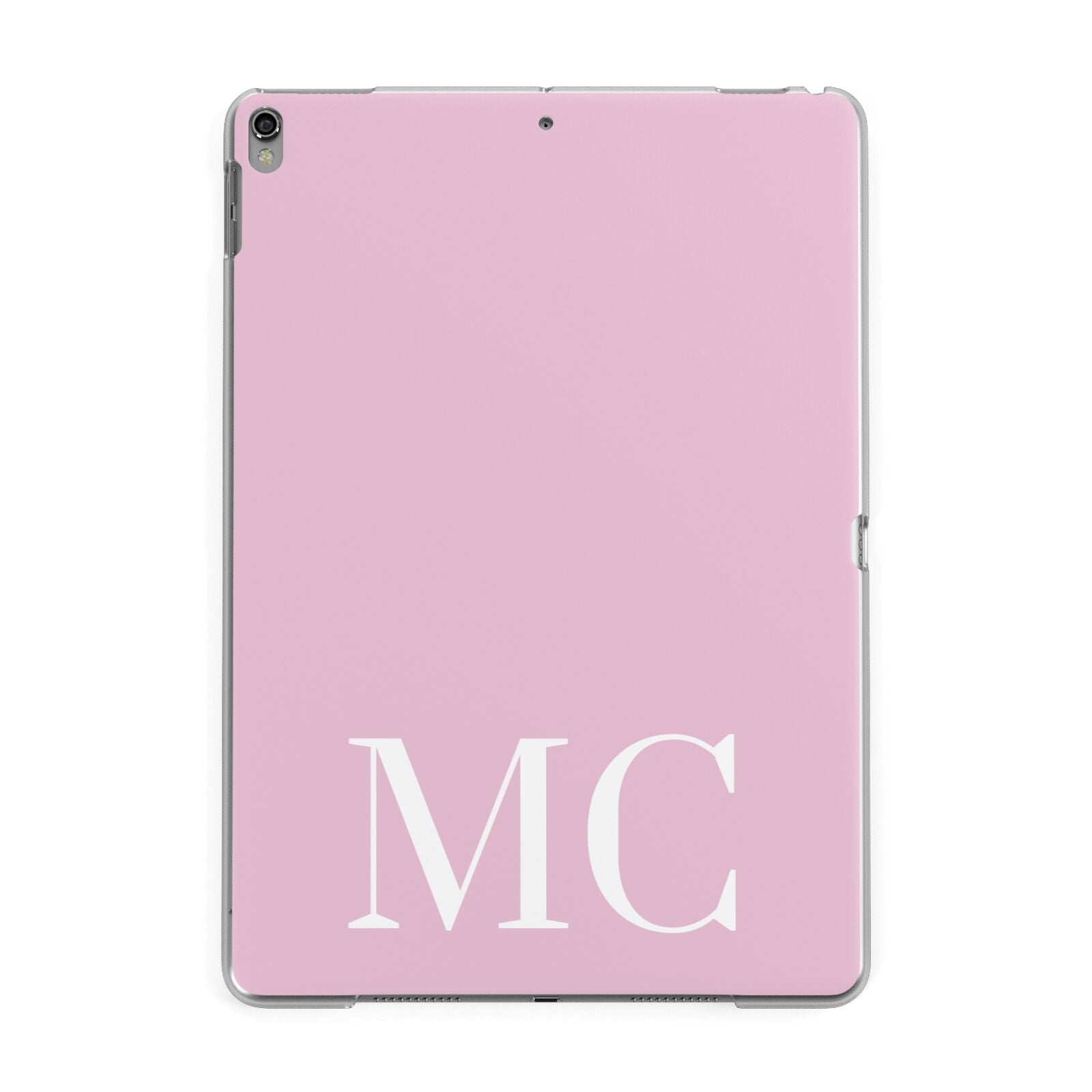 Initials Personalised 2 Apple iPad Grey Case