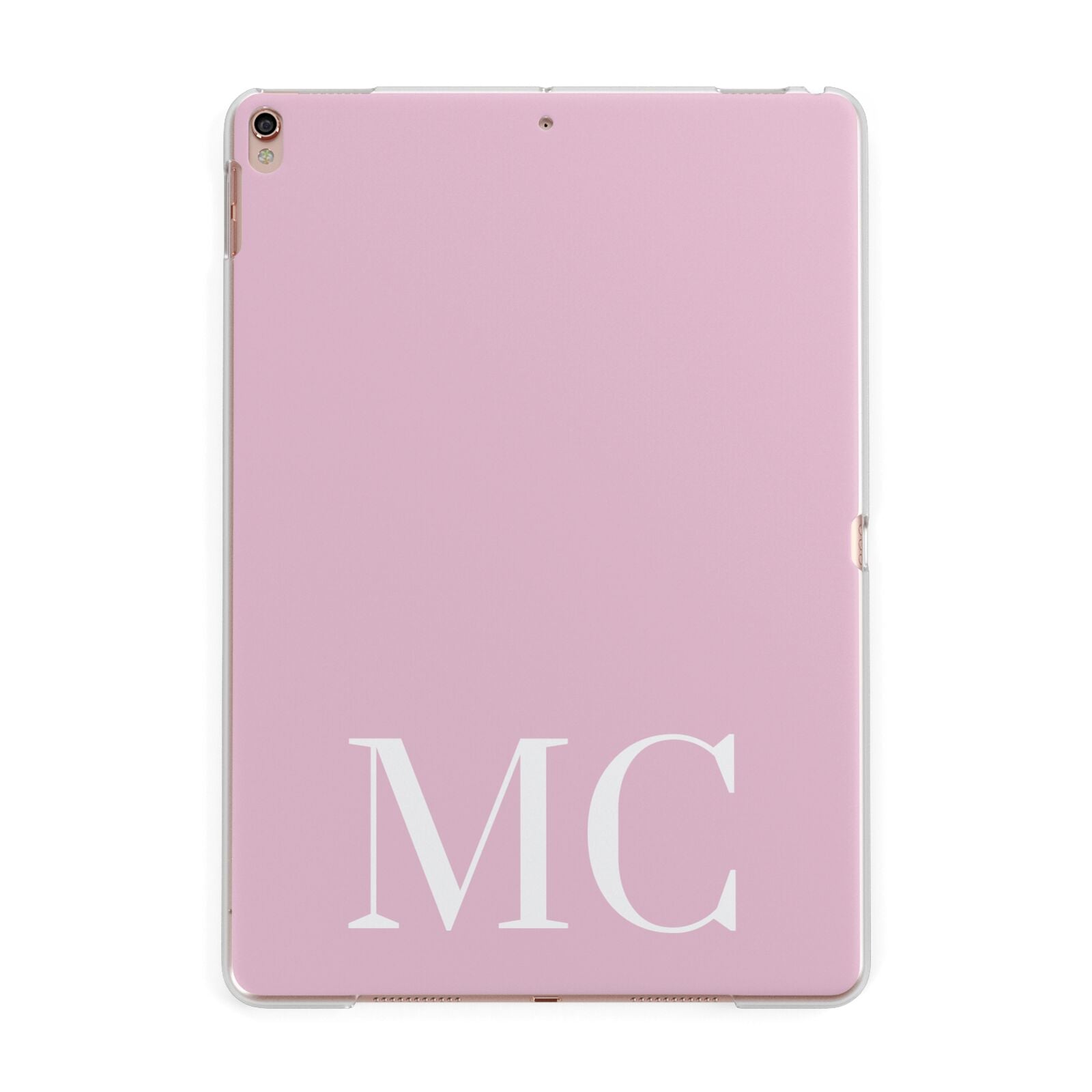 Initials Personalised 2 Apple iPad Rose Gold Case