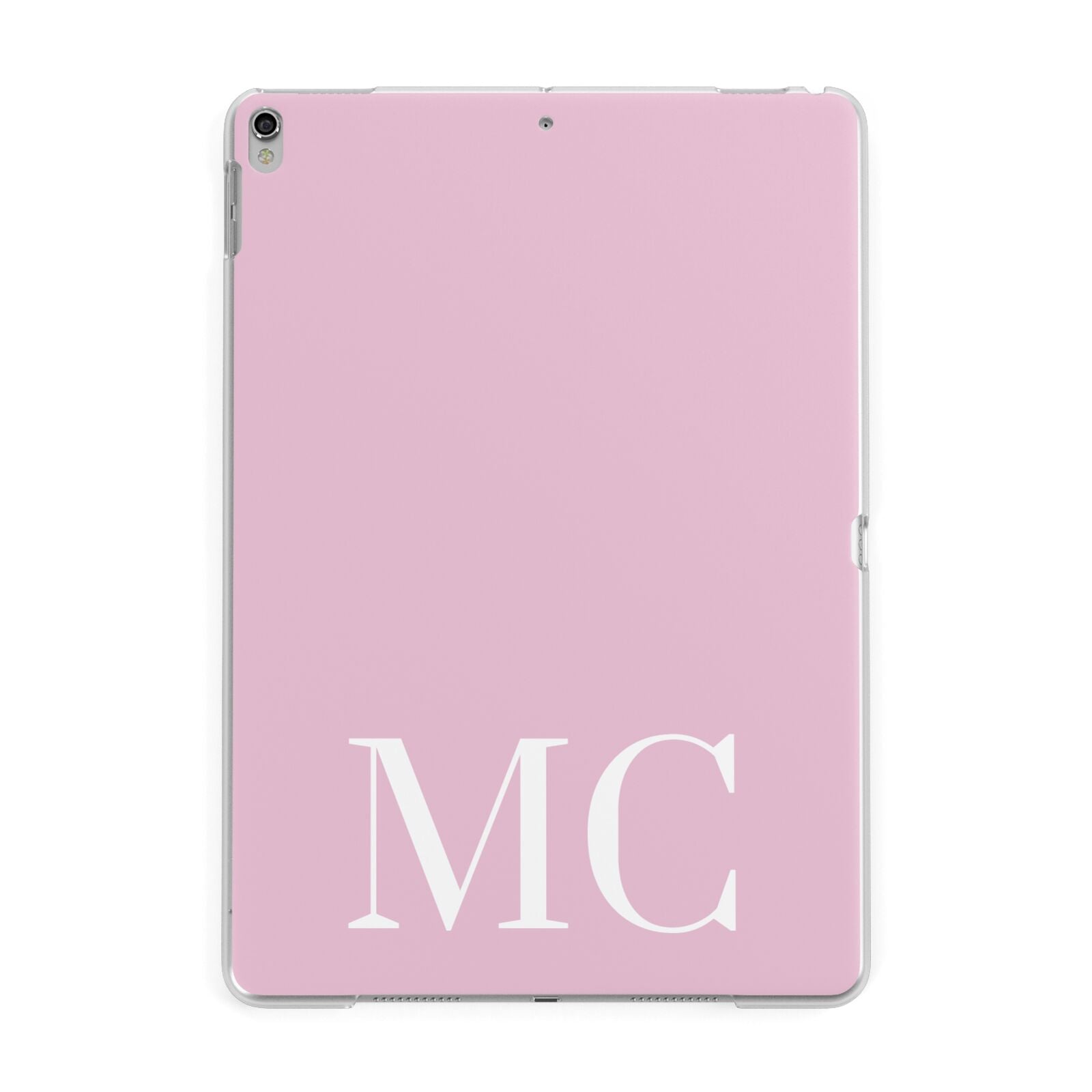 Initials Personalised 2 Apple iPad Silver Case