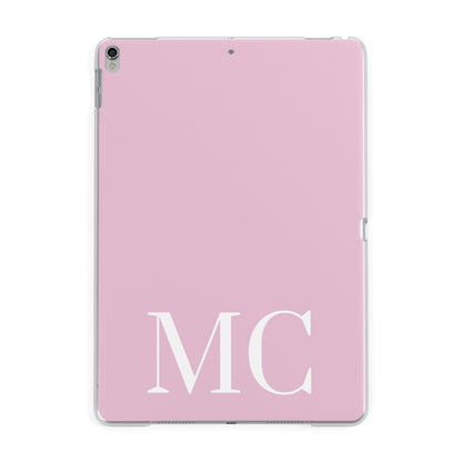 Initials Personalised 2 Apple iPad Silver Case