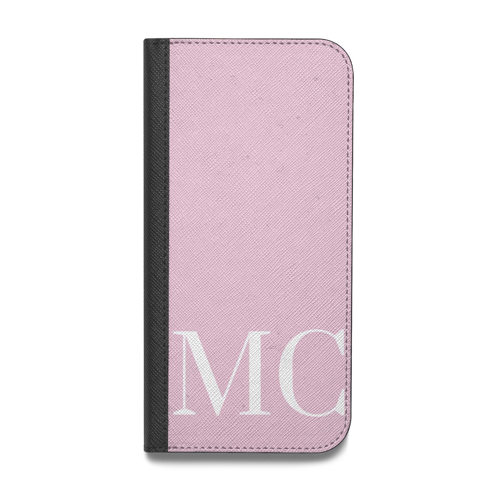 Initials Personalised 2 Vegan Leather Flip Samsung Case