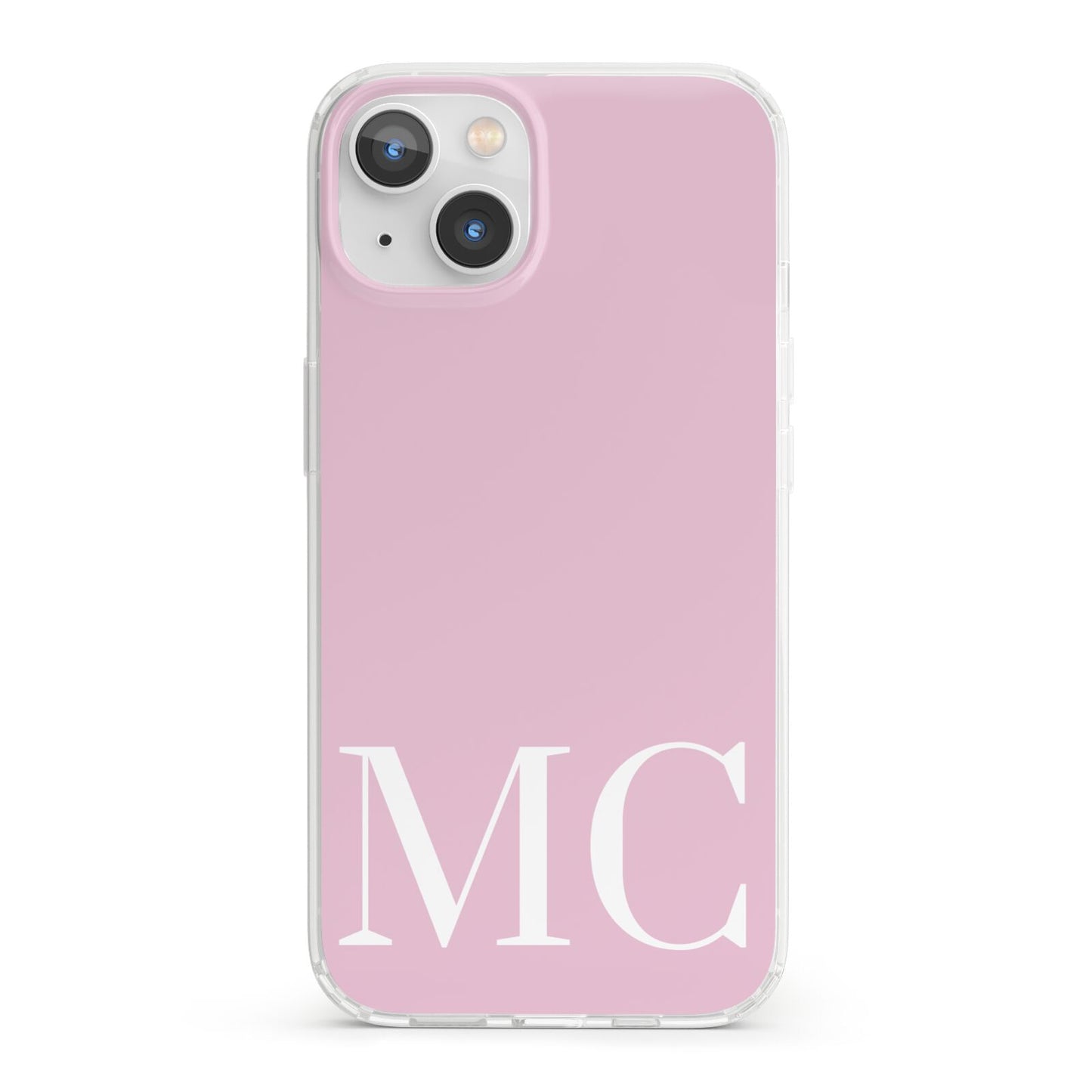 Initials Personalised 2 iPhone 13 Clear Bumper Case