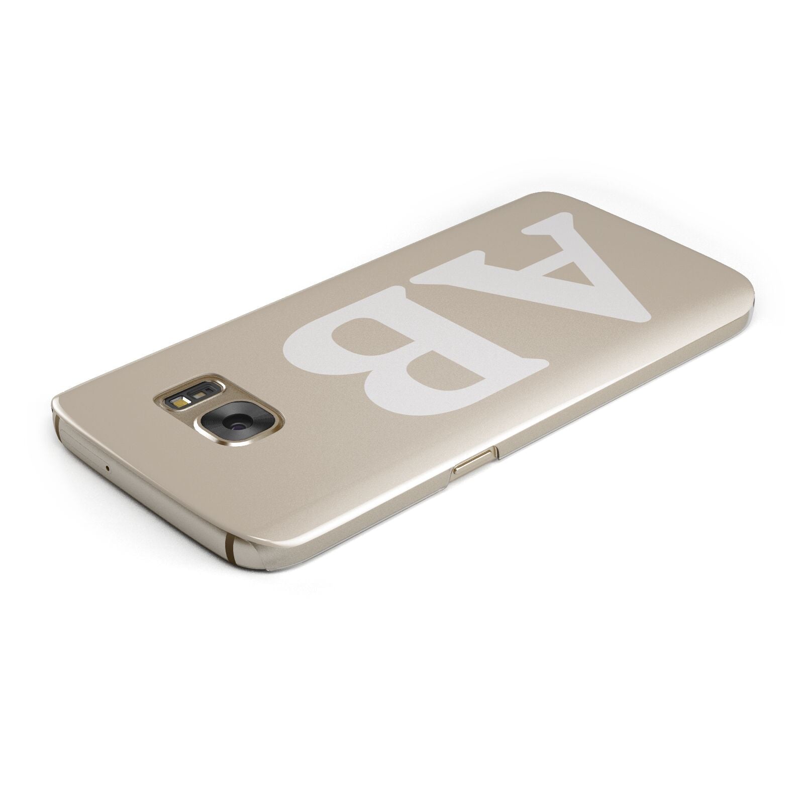 Initials Samsung Galaxy Case Top Cutout