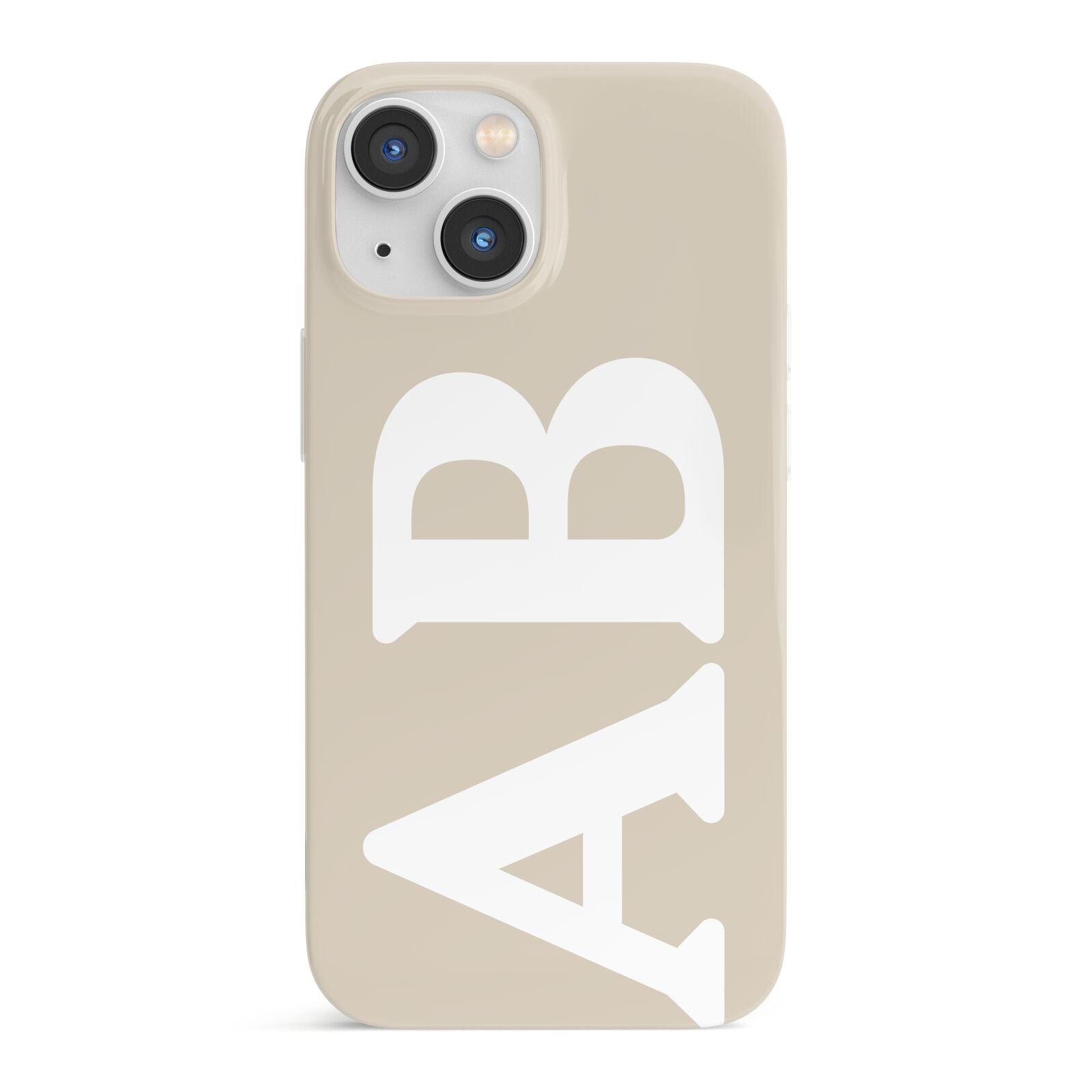 Initials iPhone 13 Mini Full Wrap 3D Snap Case