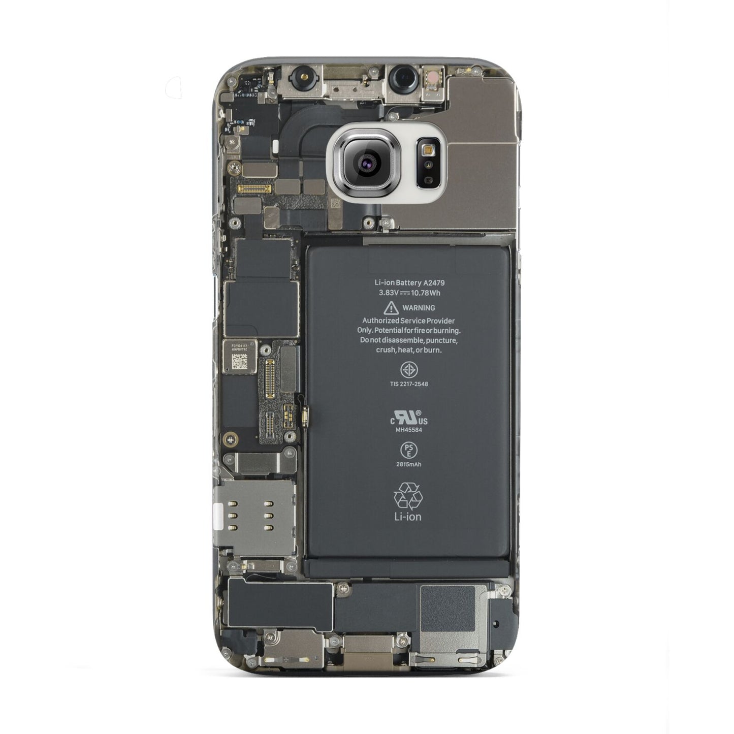 Internal Parts Samsung Galaxy S6 Edge Case