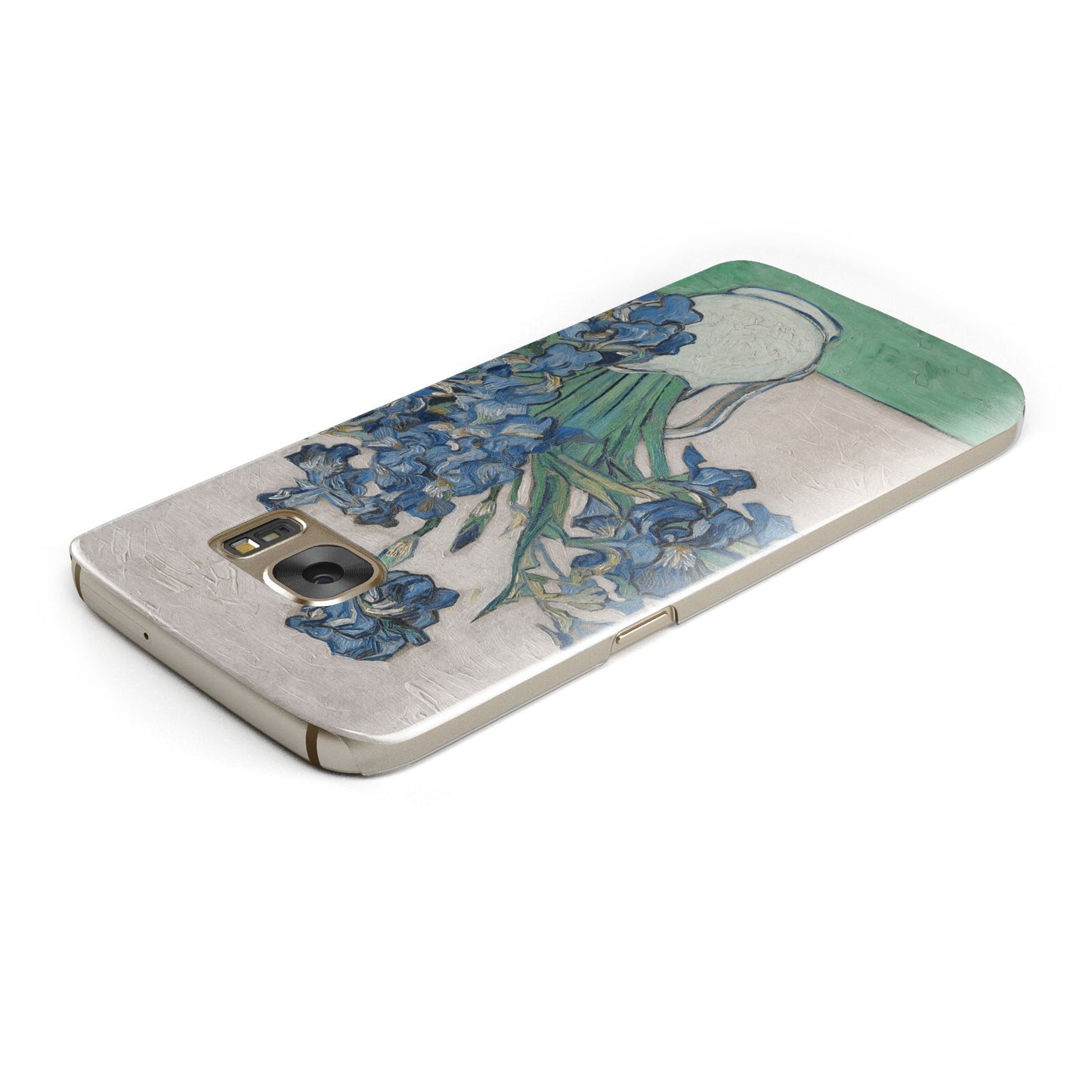 Irises By Vincent Van Gogh Samsung Galaxy Case Top Cutout