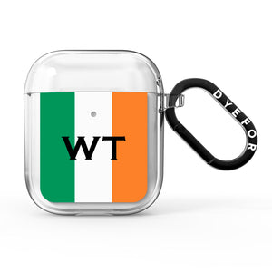 Irish Colours Personalised Initials AirPods Case