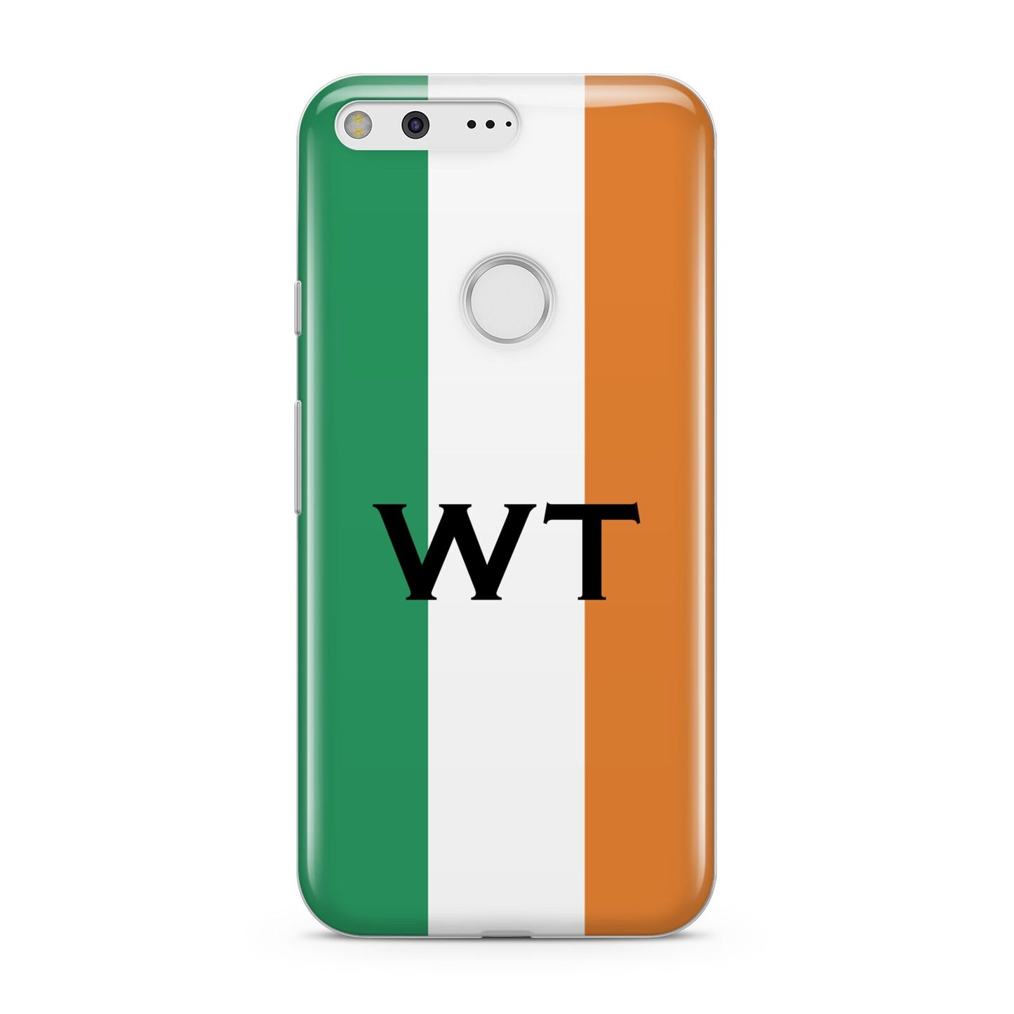 Irish Colours Personalised Initials Google Pixel Case