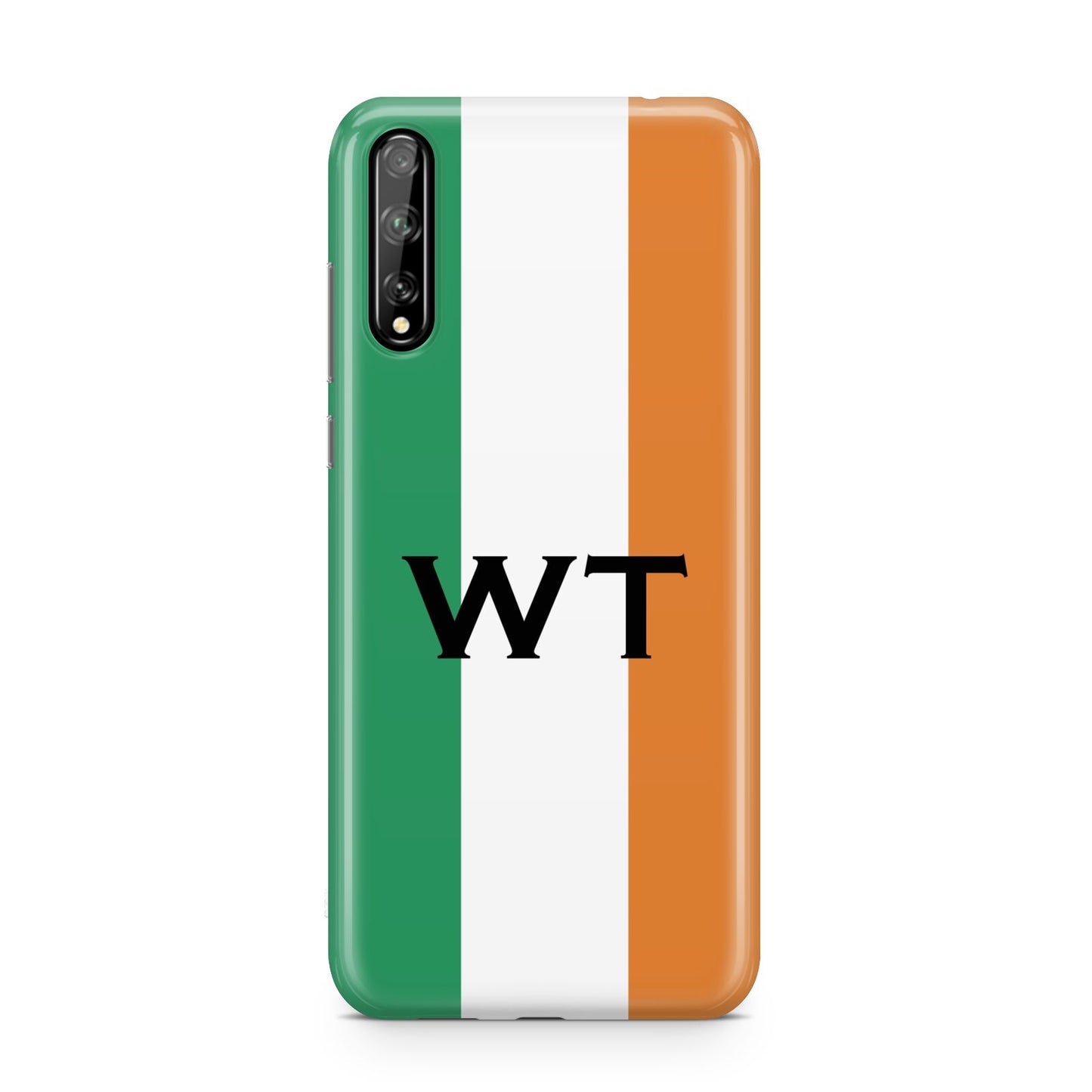 Irish Colours Personalised Initials Huawei Enjoy 10s Phone Case