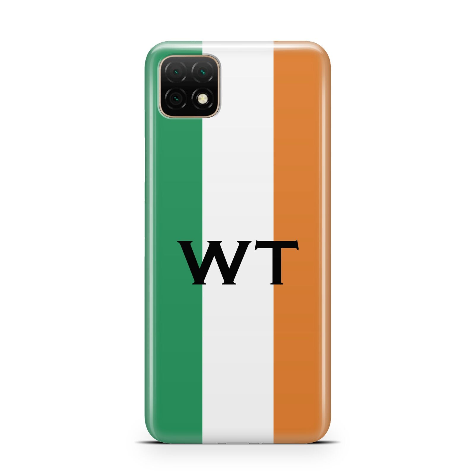 Irish Colours Personalised Initials Huawei Enjoy 20 Phone Case