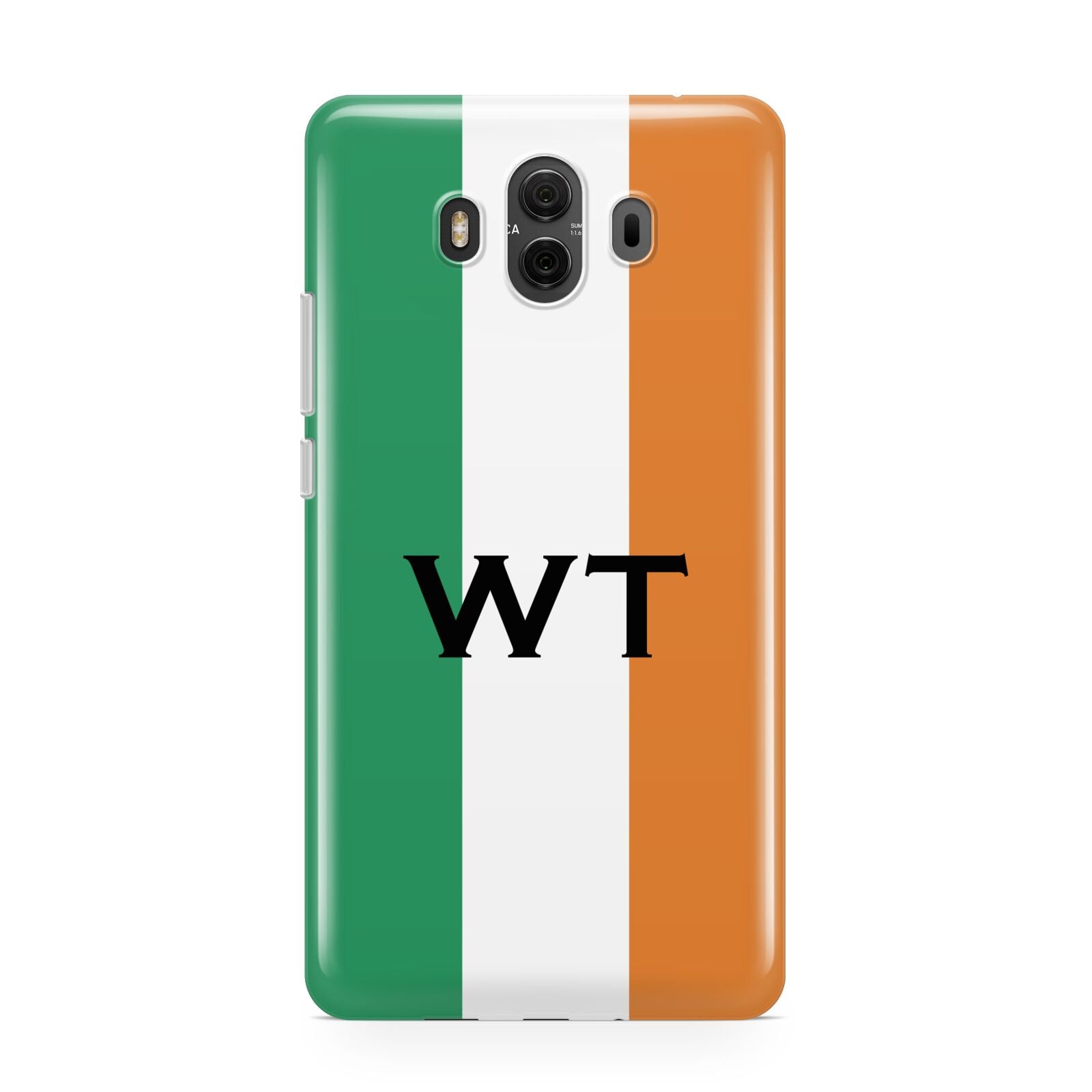 Irish Colours Personalised Initials Huawei Mate 10 Protective Phone Case