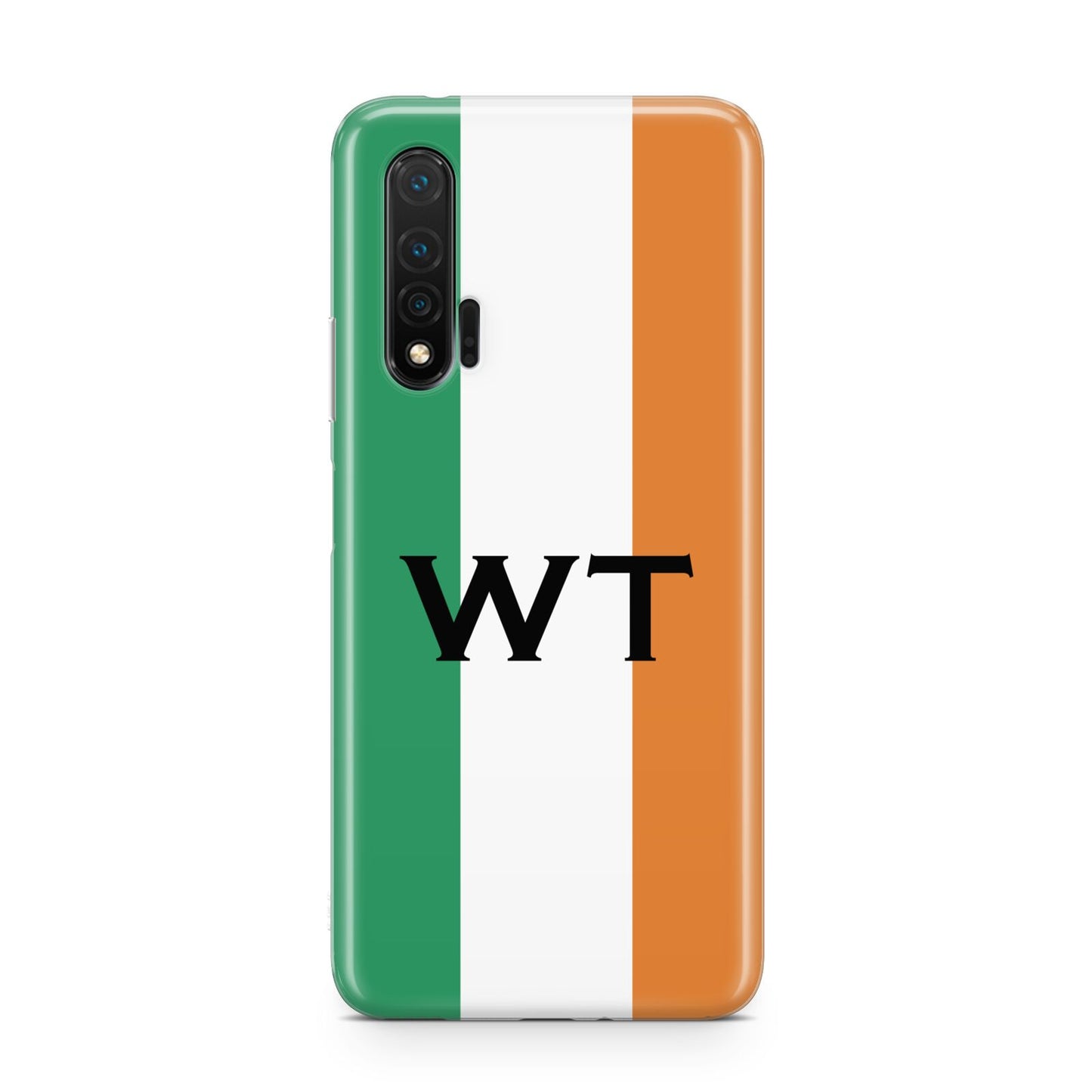 Irish Colours Personalised Initials Huawei Nova 6 Phone Case