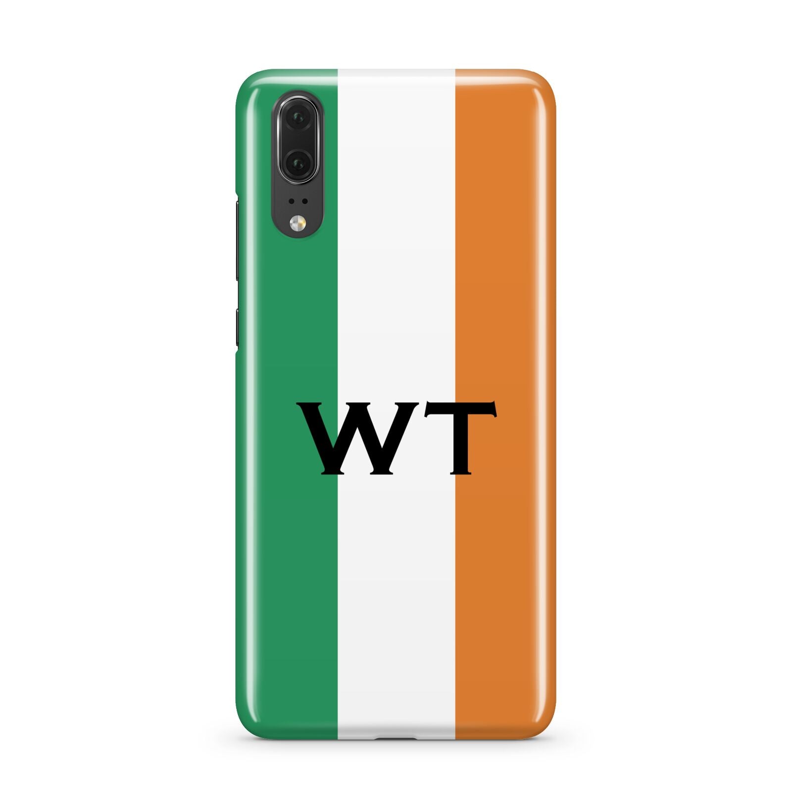 Irish Colours Personalised Initials Huawei P20 Phone Case