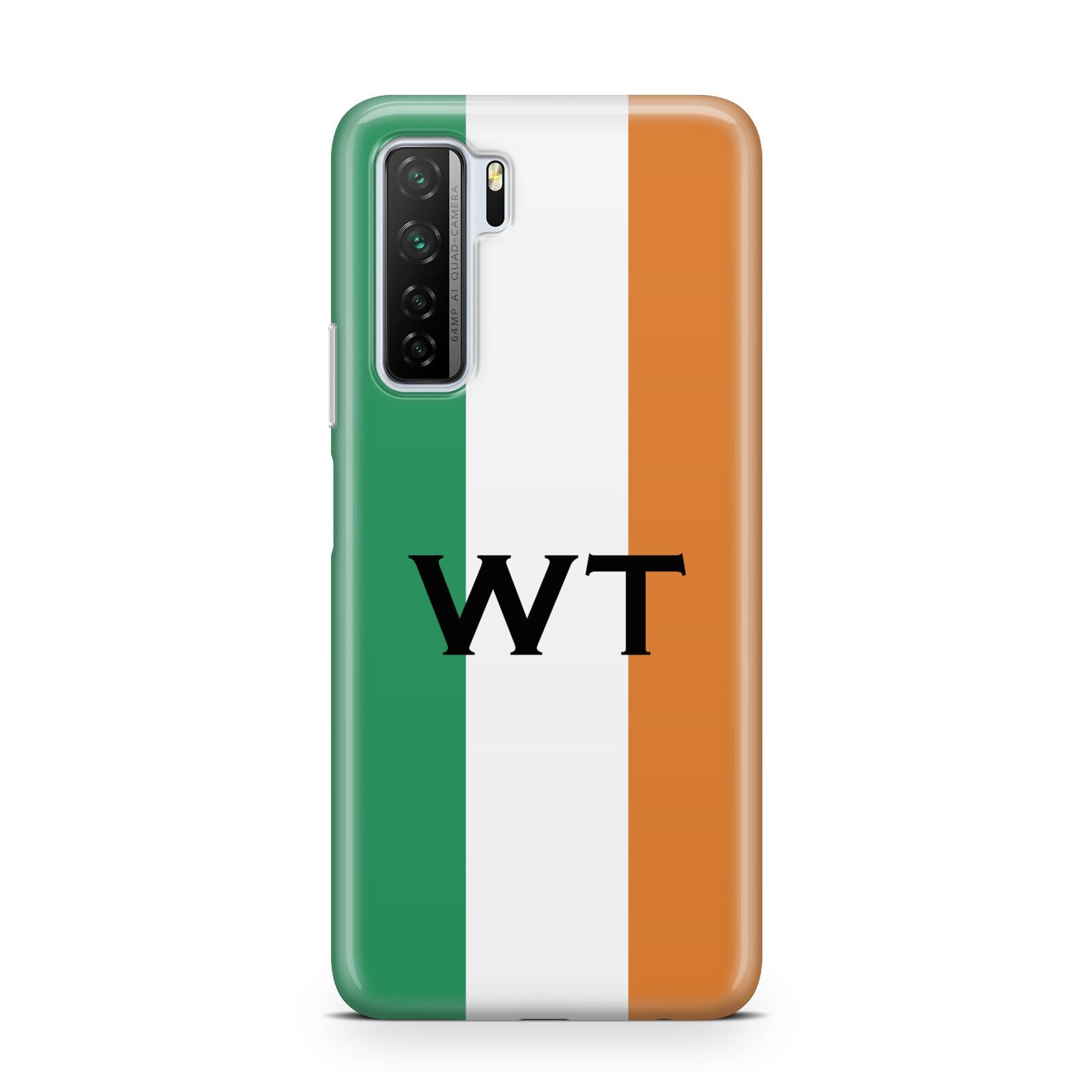 Irish Colours Personalised Initials Huawei P40 Lite 5G Phone Case