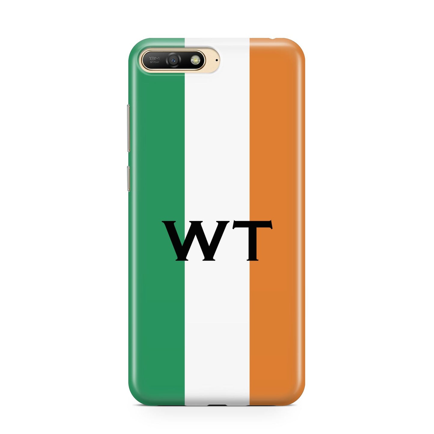 Irish Colours Personalised Initials Huawei Y6 2018