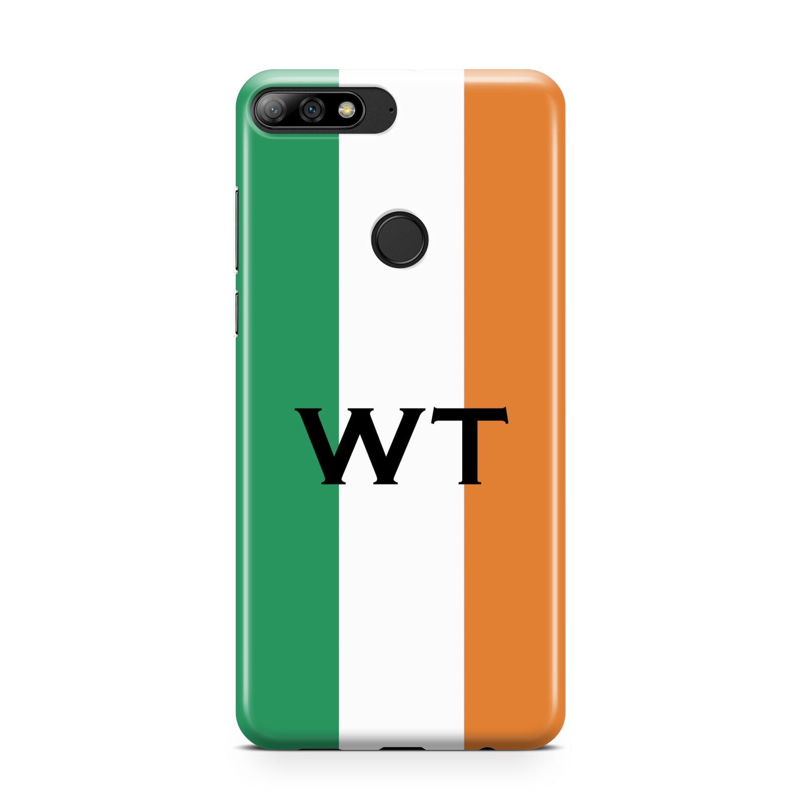 Irish Colours Personalised Initials Huawei Y7 2018