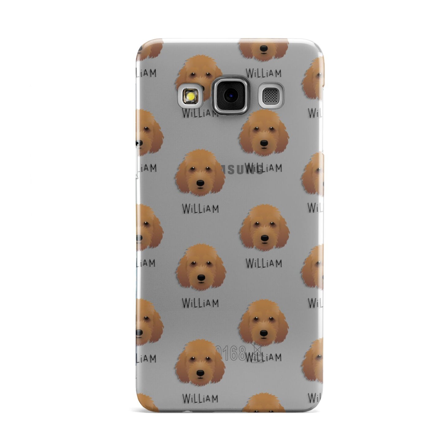 Irish Doodle Icon with Name Samsung Galaxy A3 Case