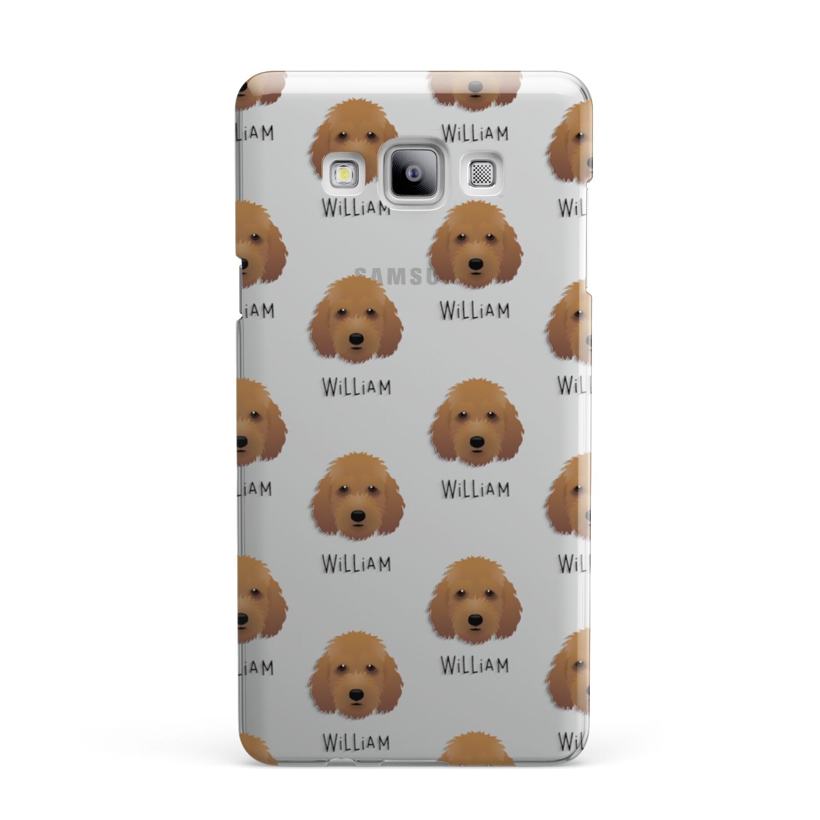 Irish Doodle Icon with Name Samsung Galaxy A7 2015 Case
