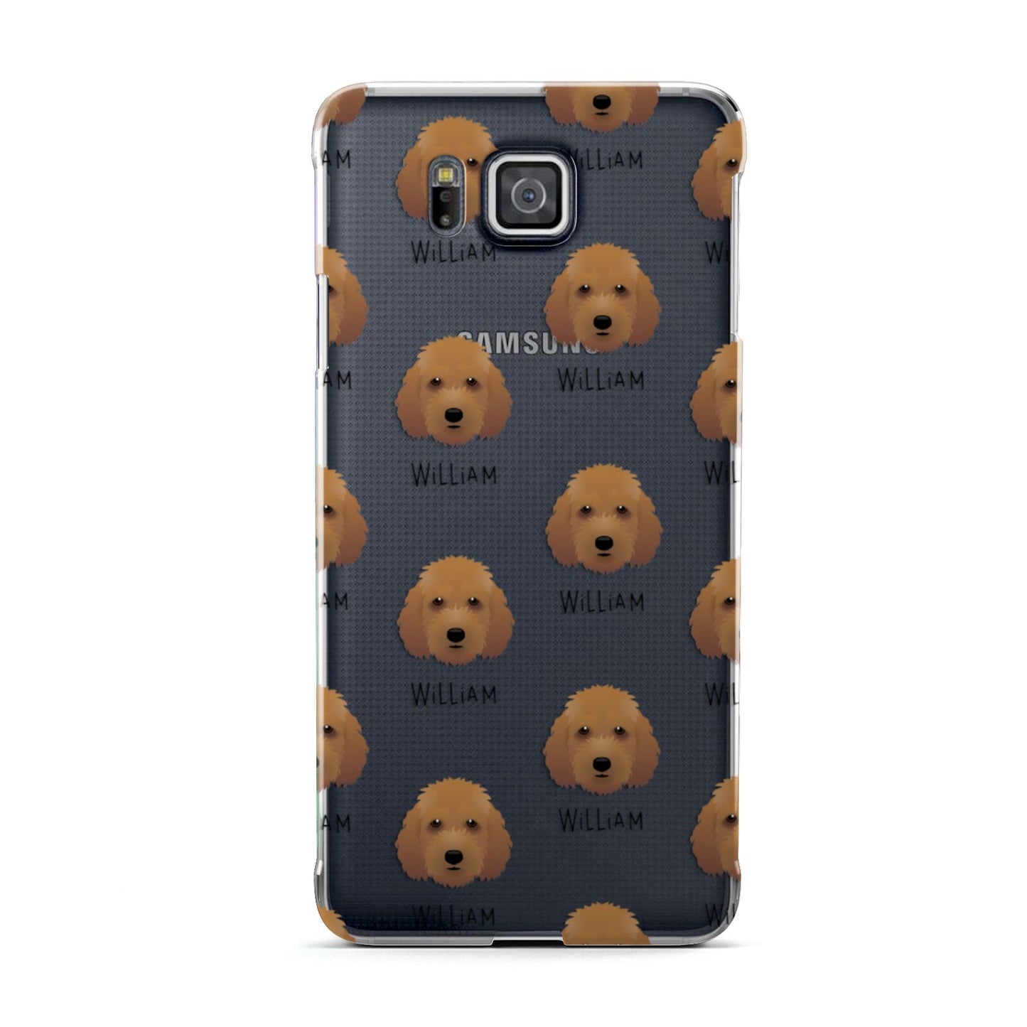 Irish Doodle Icon with Name Samsung Galaxy Alpha Case