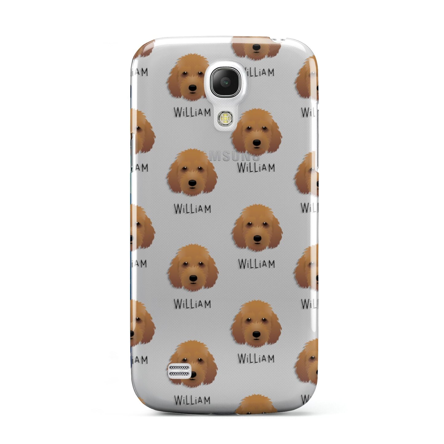 Irish Doodle Icon with Name Samsung Galaxy S4 Mini Case