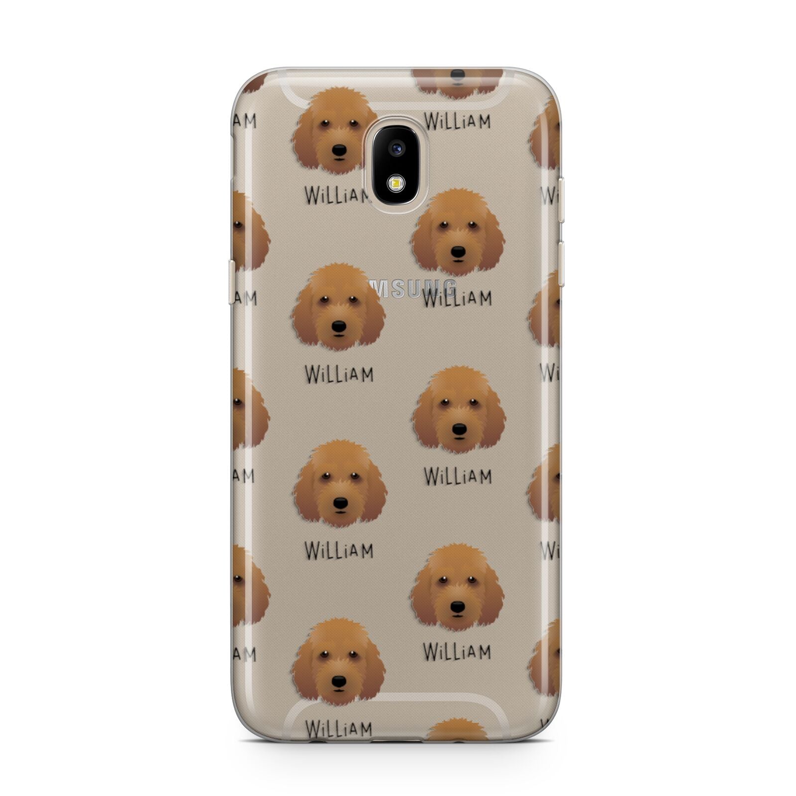 Irish Doodle Icon with Name Samsung J5 2017 Case