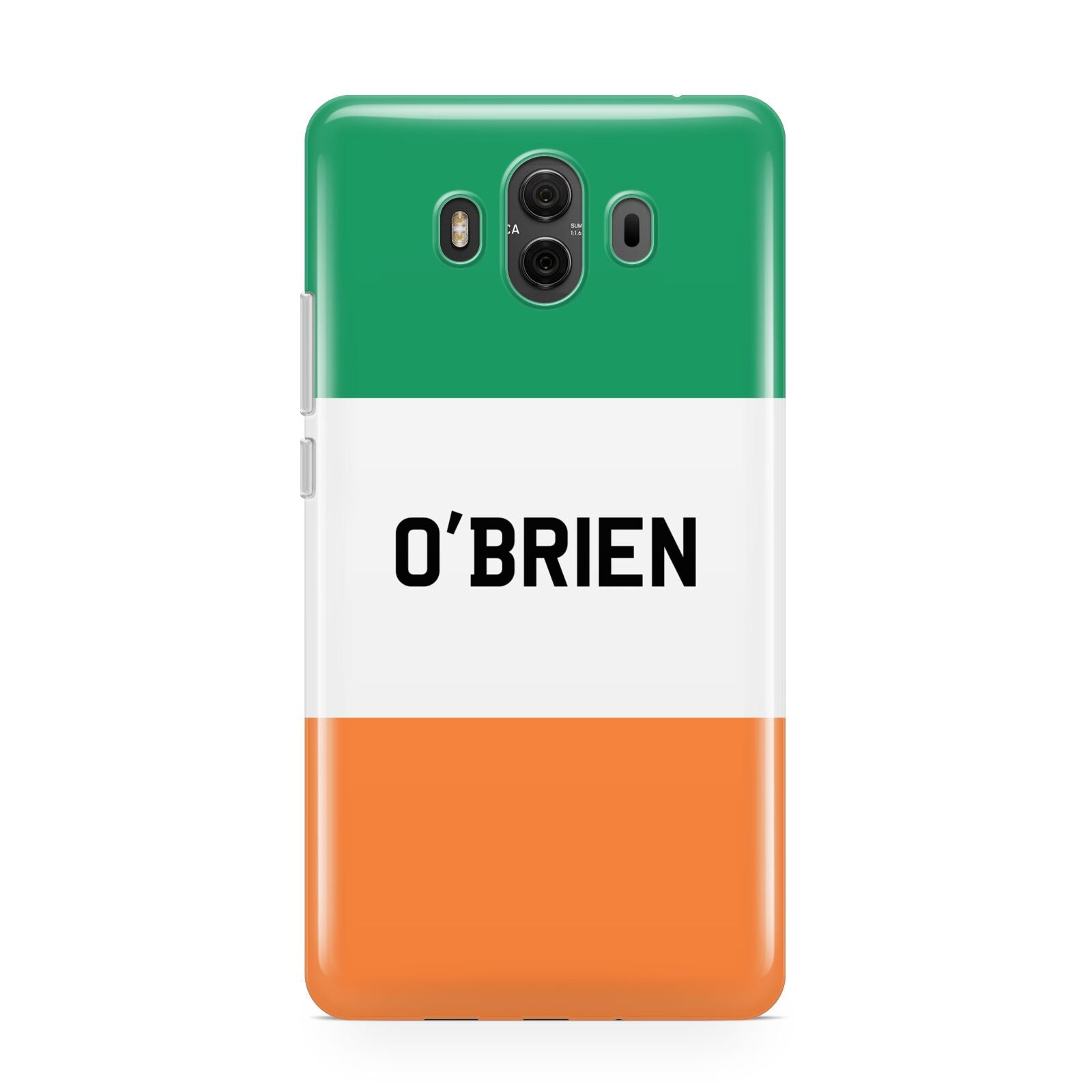 Irish Flag Personalised Name Huawei Mate 10 Protective Phone Case