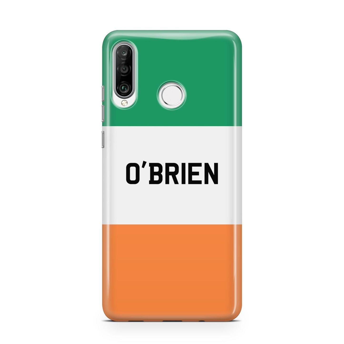 Irish Flag Personalised Name Huawei P30 Lite Phone Case