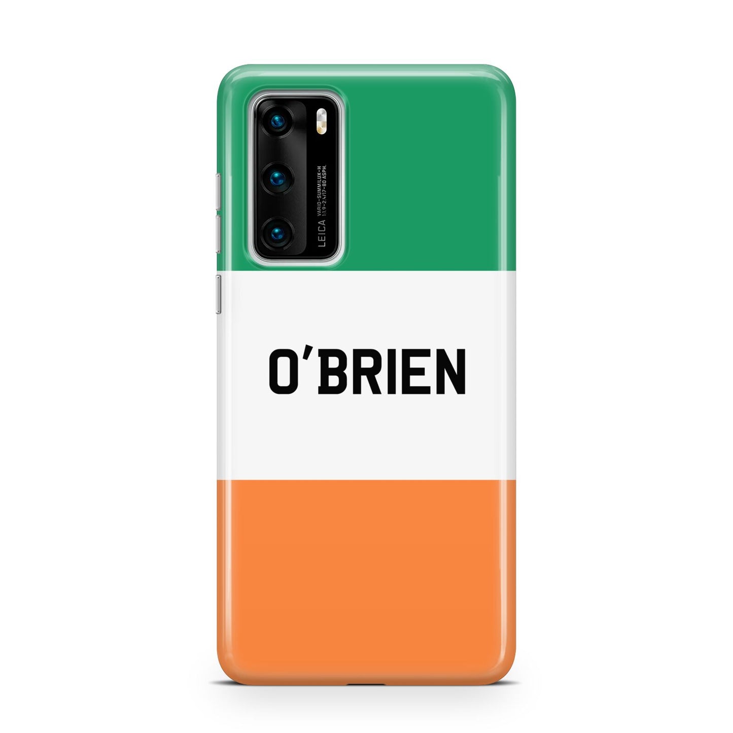 Irish Flag Personalised Name Huawei P40 Phone Case