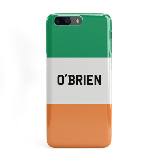 Irish Flag Personalised Name OnePlus Case