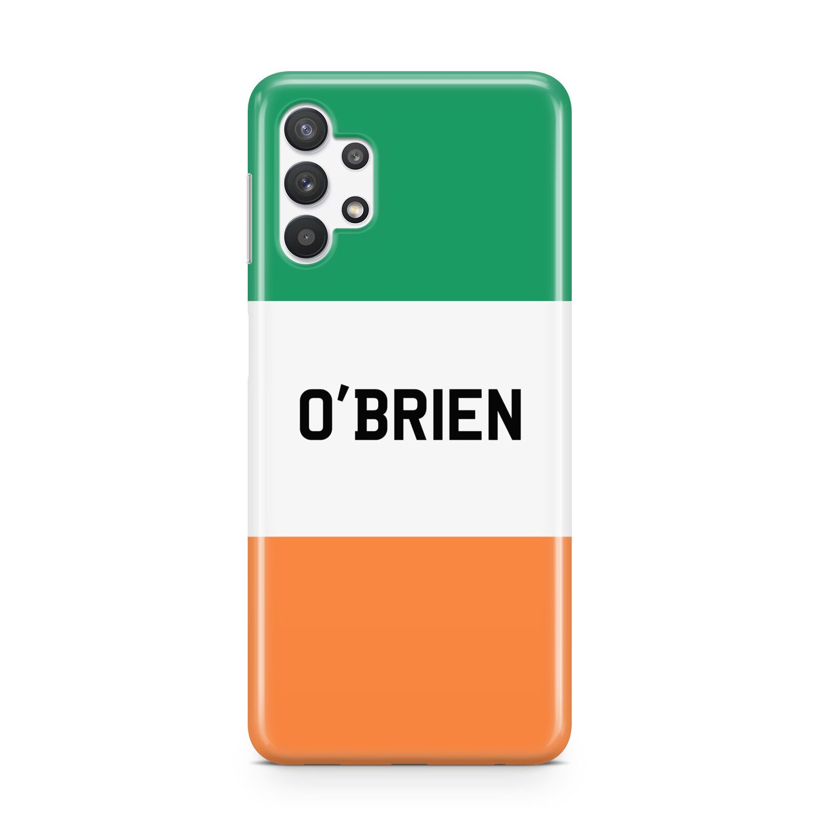 Irish Flag Personalised Name Samsung A32 5G Case