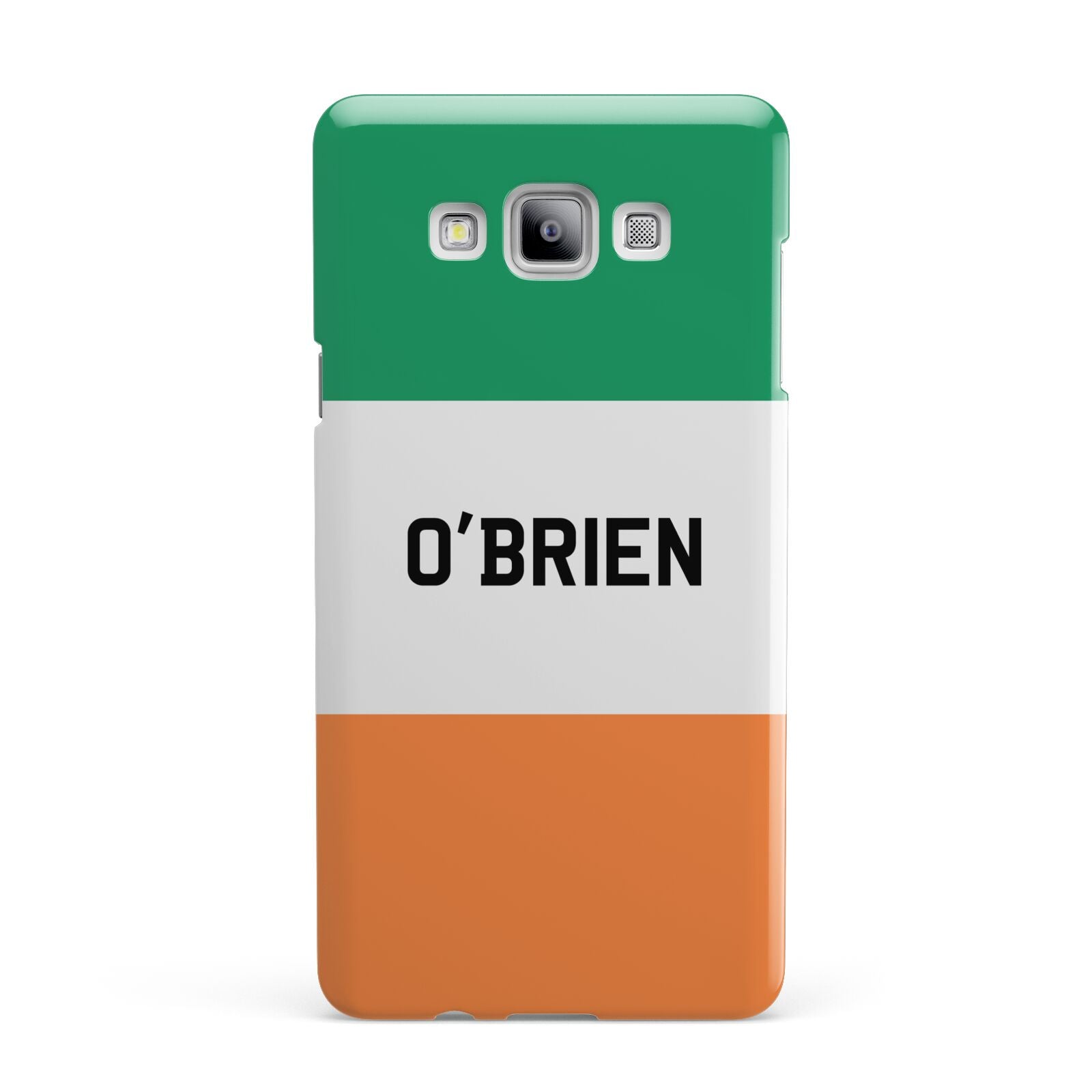 Irish Flag Personalised Name Samsung Galaxy A7 2015 Case