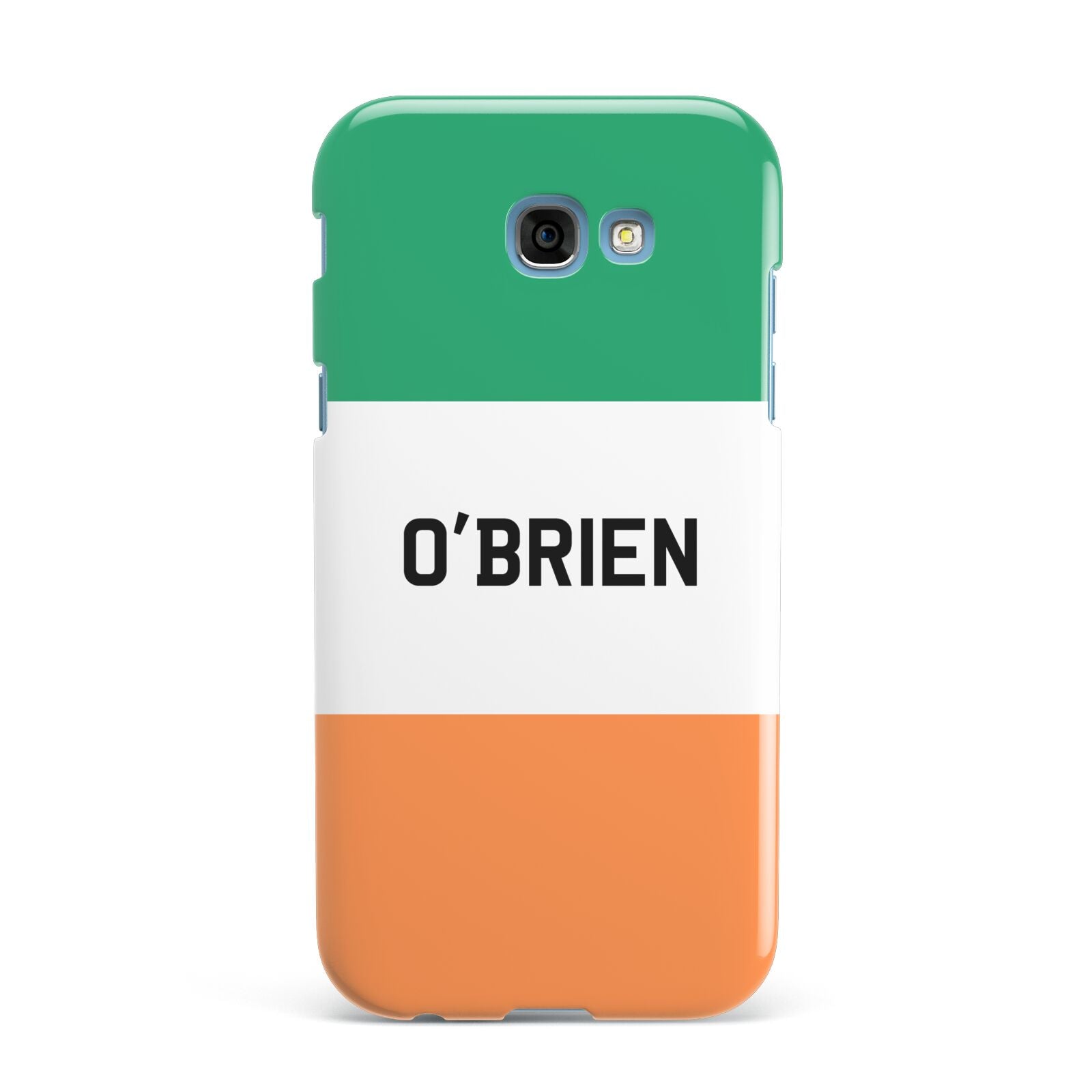 Irish Flag Personalised Name Samsung Galaxy A7 2017 Case