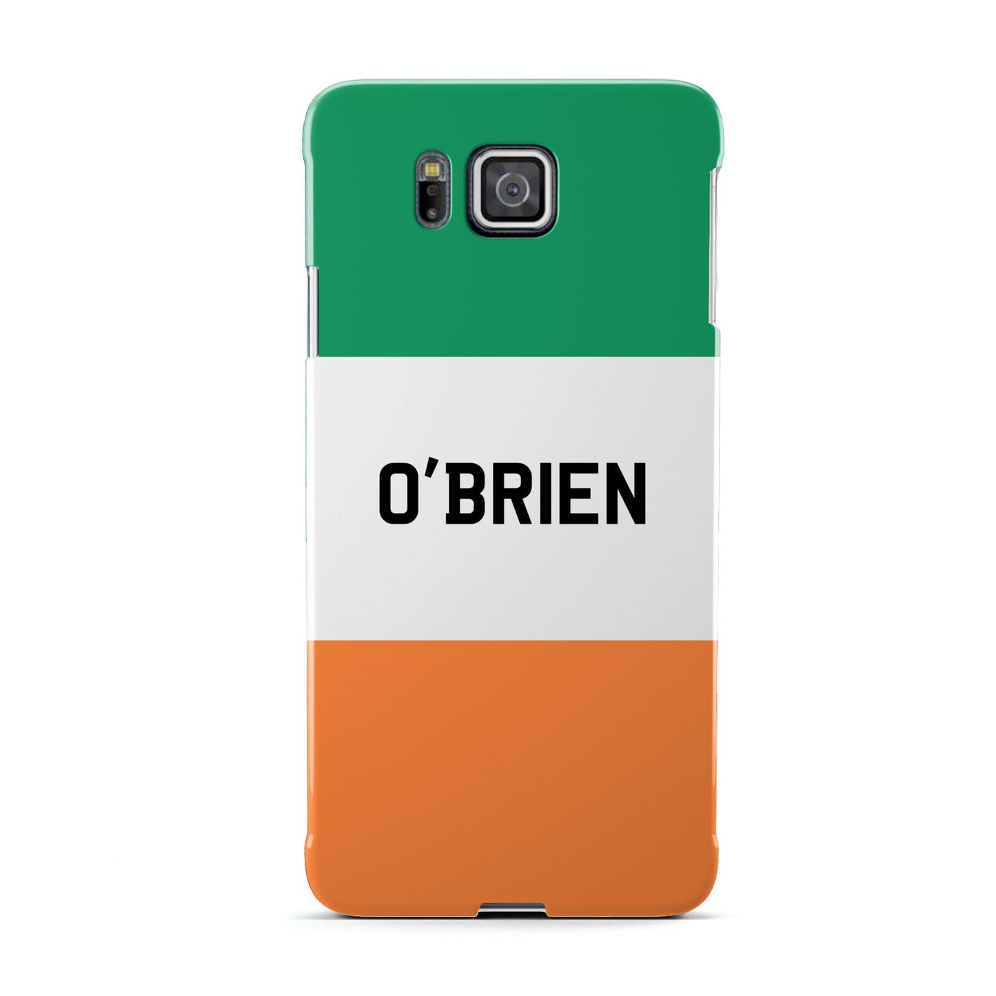 Irish Flag Personalised Name Samsung Galaxy Alpha Case