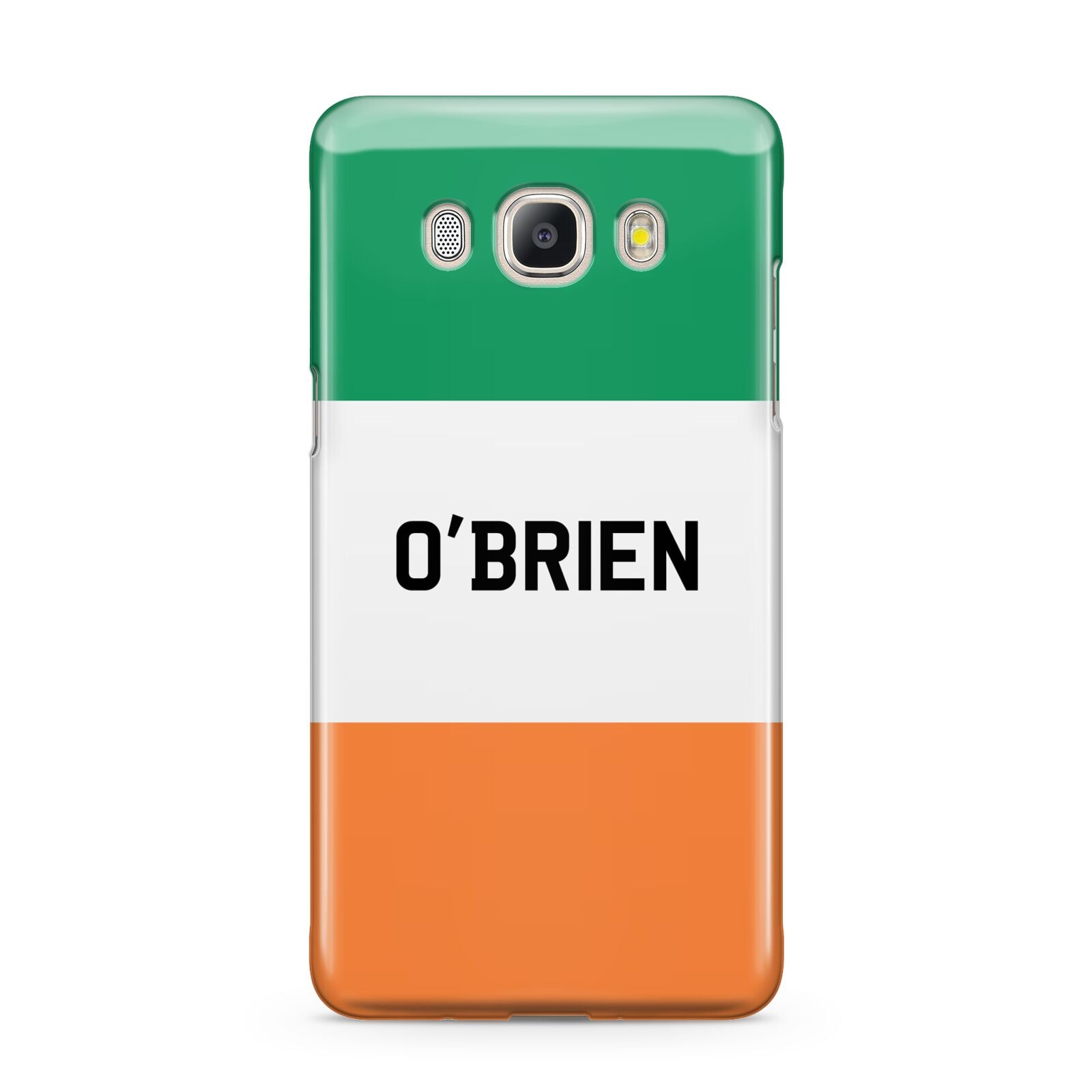 Irish Flag Personalised Name Samsung Galaxy J5 2016 Case