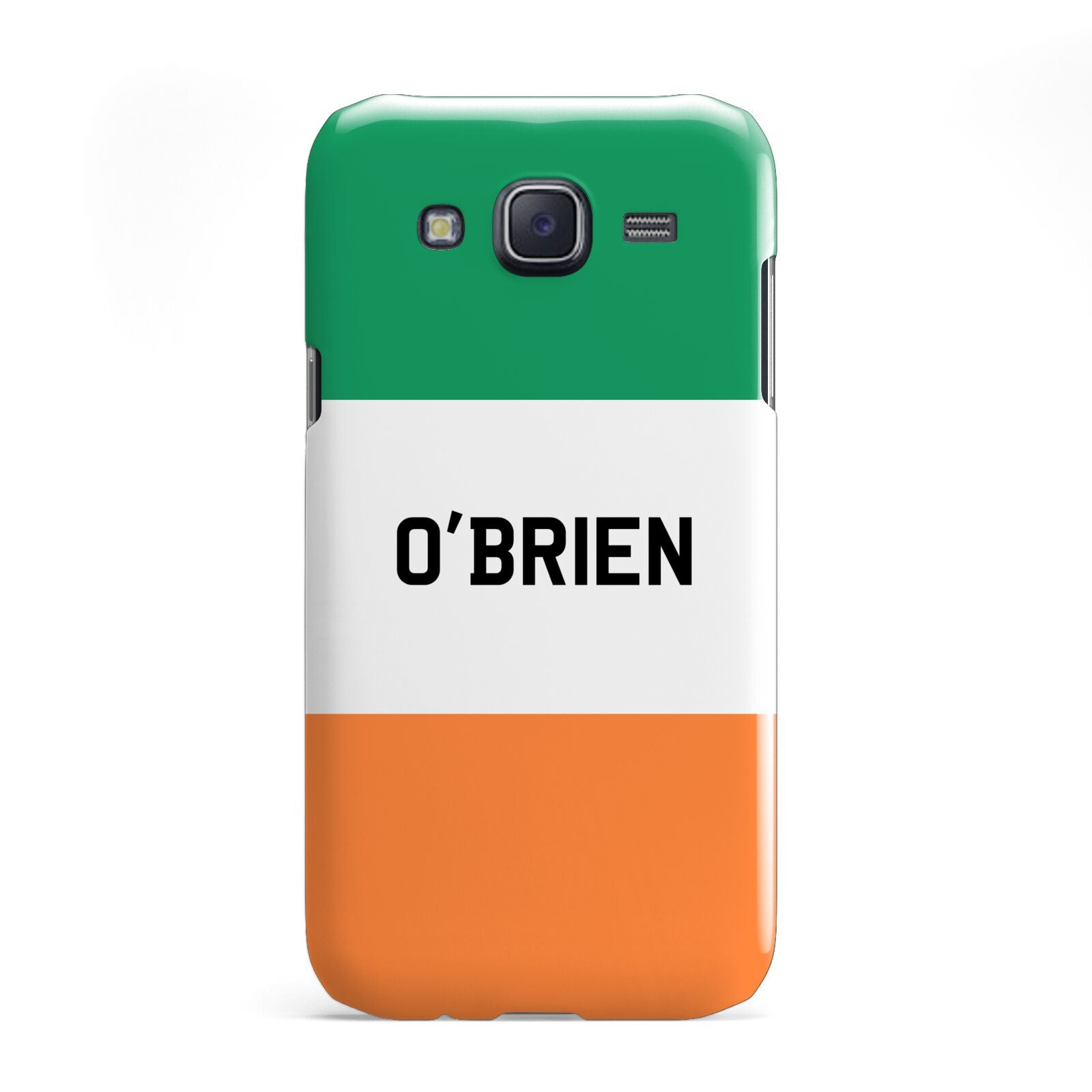 Irish Flag Personalised Name Samsung Galaxy J5 Case