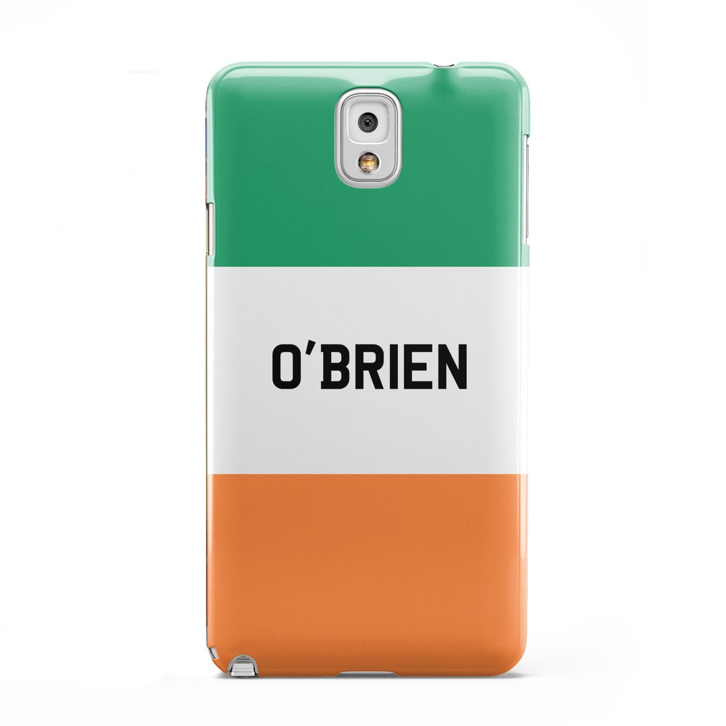 Irish Flag Personalised Name Samsung Galaxy Note 3 Case