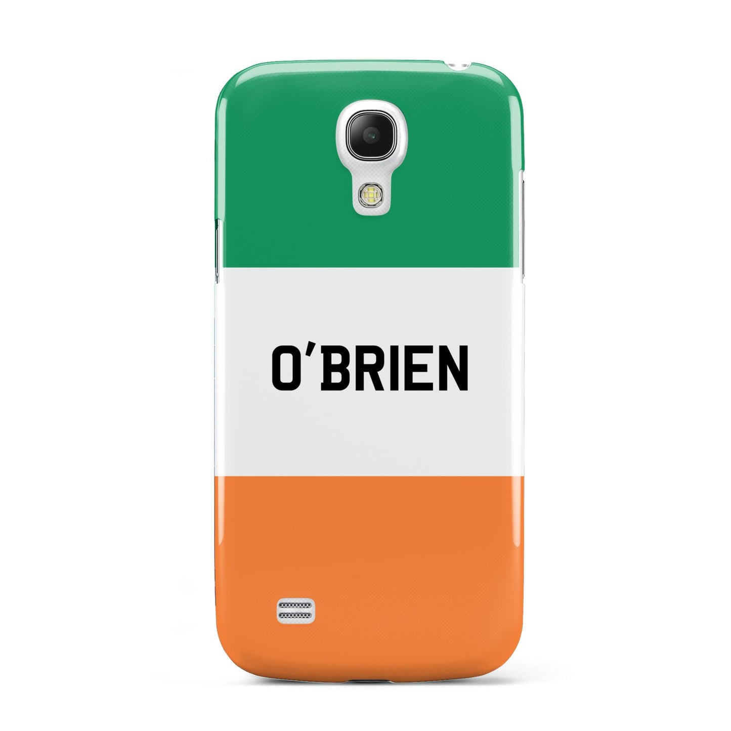 Irish Flag Personalised Name Samsung Galaxy S4 Mini Case