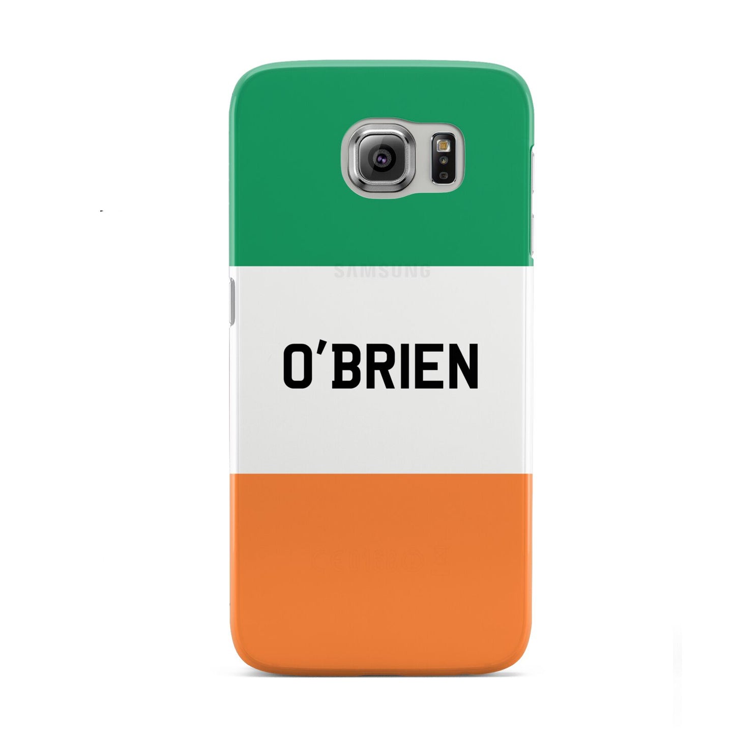 Irish Flag Personalised Name Samsung Galaxy S6 Case