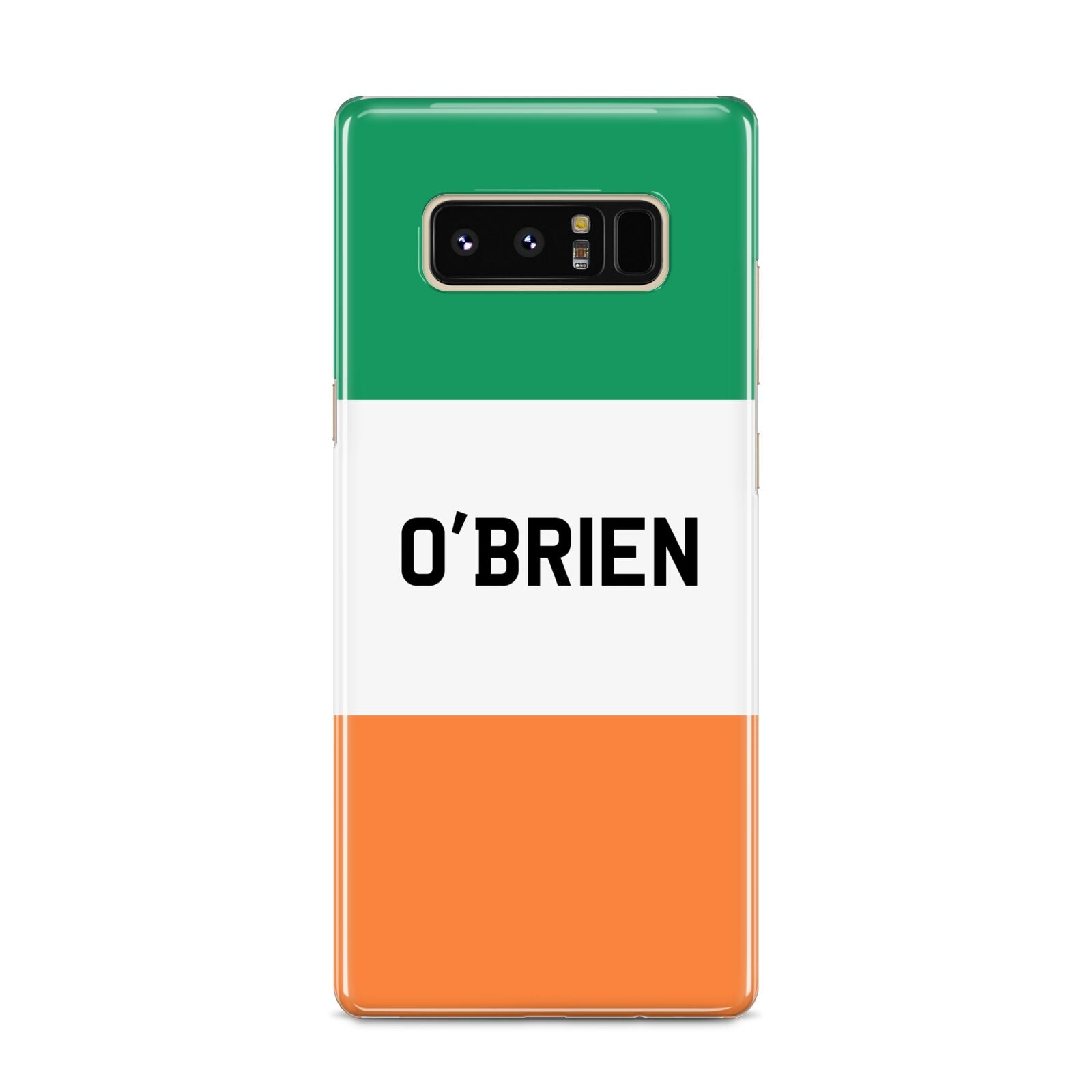 Irish Flag Personalised Name Samsung Galaxy S8 Case