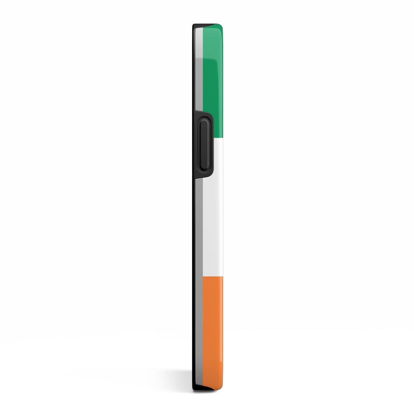 Irish Flag Personalised Name iPhone 13 Mini Side Image 3D Tough Case